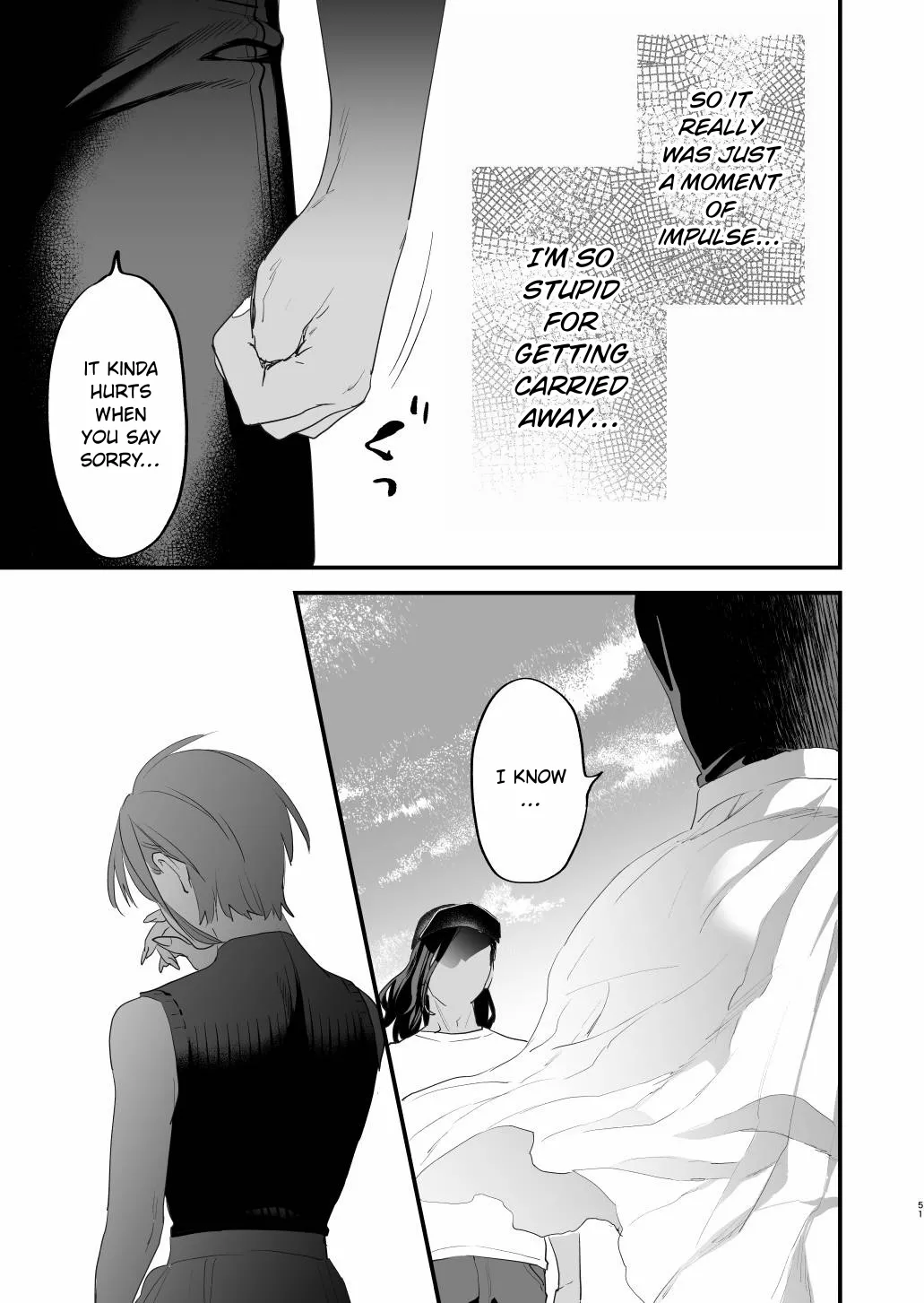 [Mushaburu (Musha Sabu)] Suki ni Nattara Dame, Nano ni -Hitozuma no Osananajimi- | I Shouldn't Fall in Love, But... -My Married Childhood Friend- [English] [ConTL] [Digital] page 51 original parody - sole female sole male hentai manga - read online free