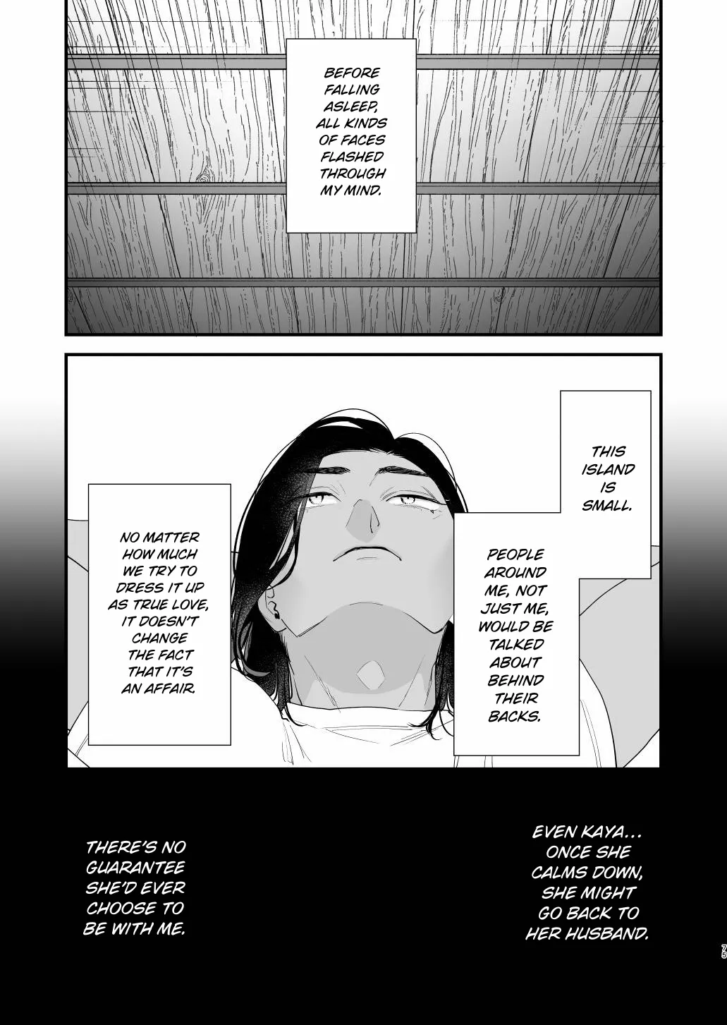 [Mushaburu (Musha Sabu)] Suki ni Nattara Dame, Nano ni -Hitozuma no Osananajimi- | I Shouldn't Fall in Love, But... -My Married Childhood Friend- [English] [ConTL] [Digital] page 74 original parody - kissing piercing hentai manga - read online free