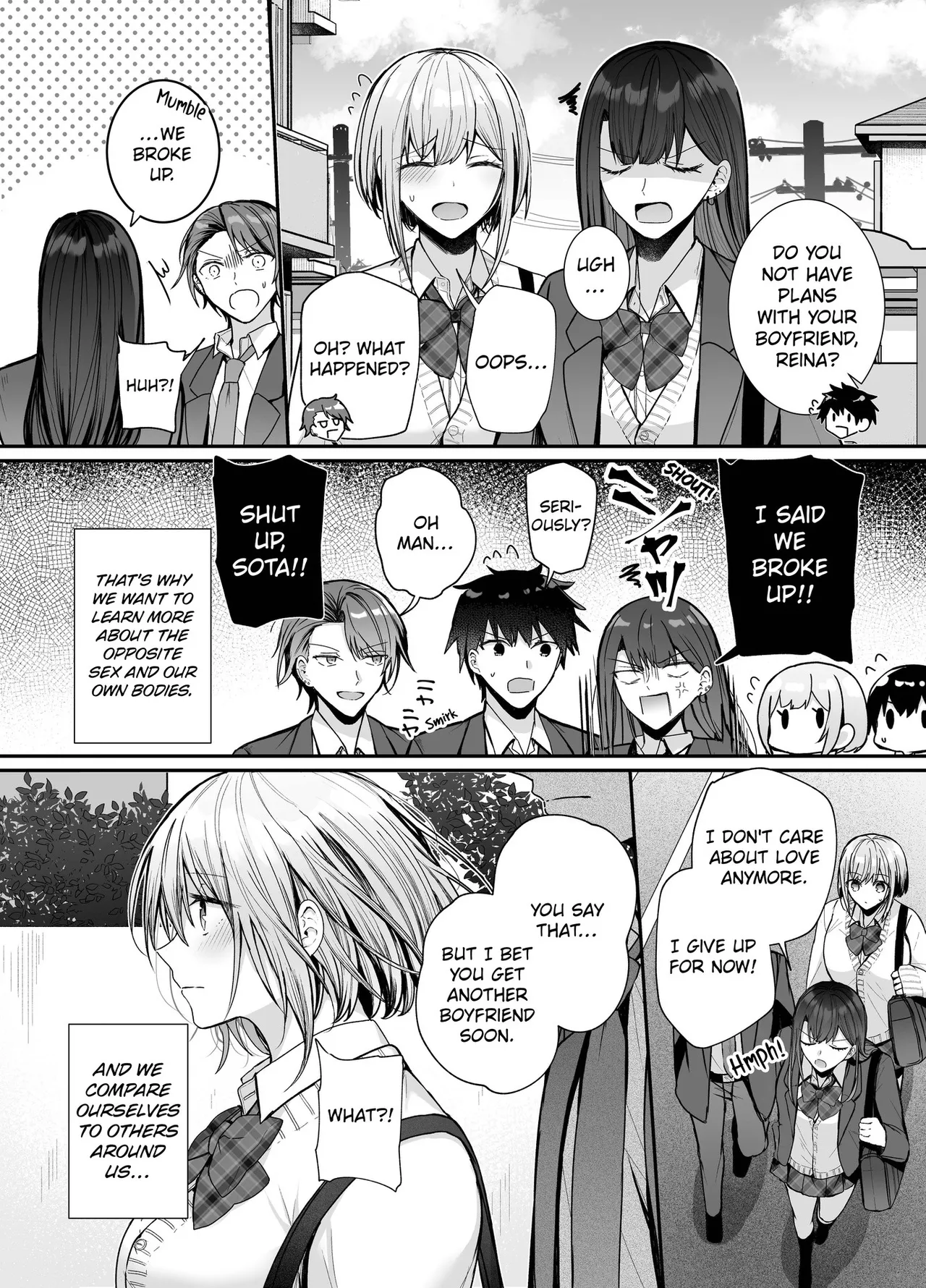 Kino no Tomo wa Kyou no SeFri | Yesterday's Friend, Today's Sex Friend. page 34 original parody - big breasts unusual pupils hentai manga - read online free