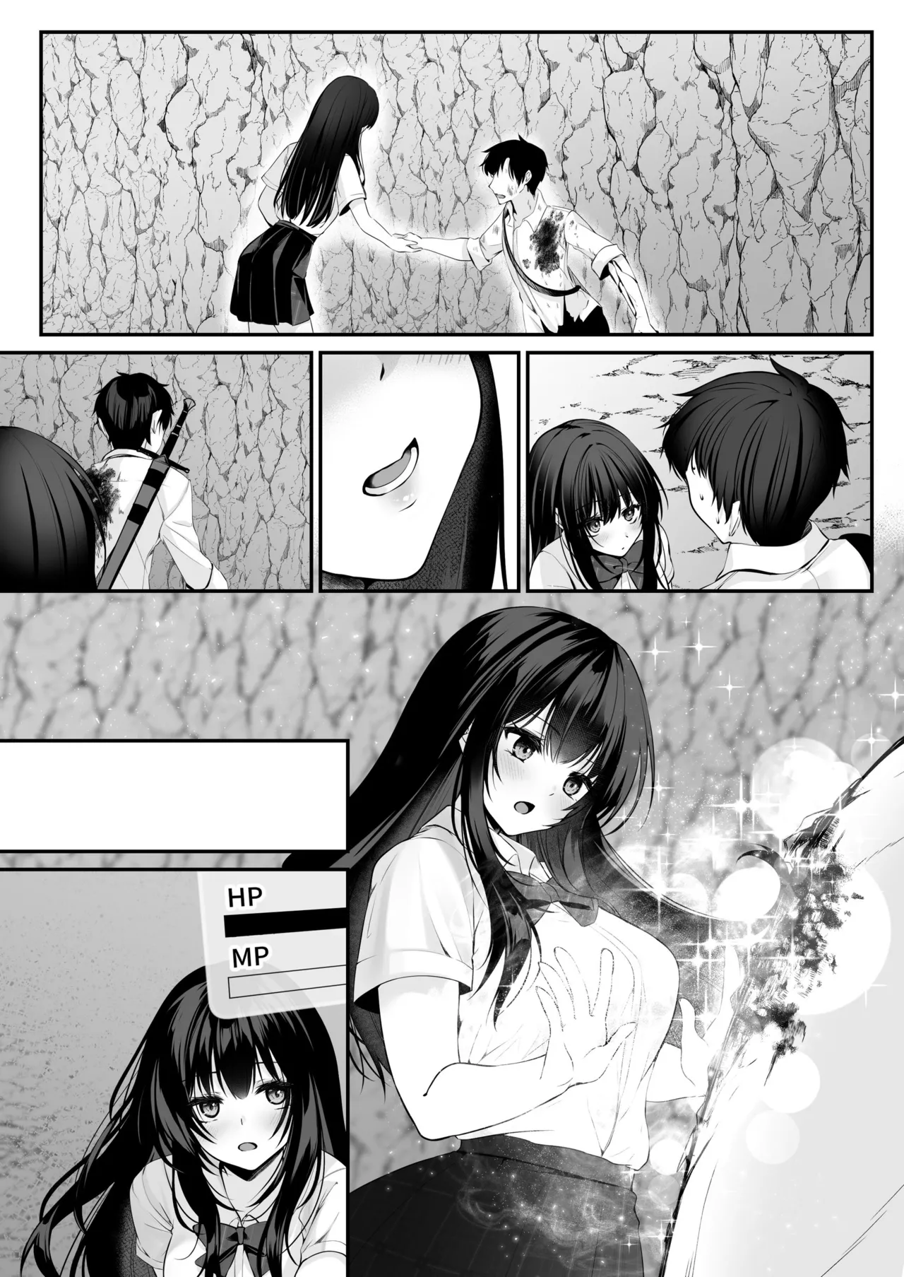 Sex Leveling page 91 original parody - big breasts schoolgirl uniform hentai manga - read online free