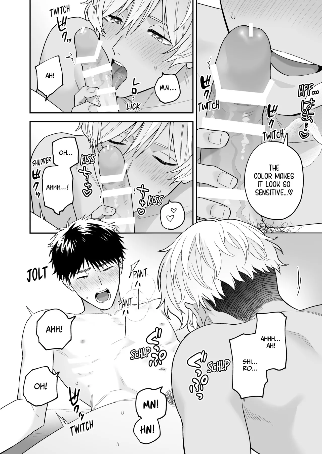 Daisuki na Shiro-kun | My Beloved Shiro page 104 original parody - multi-work series blowjob hentai manga - read online free