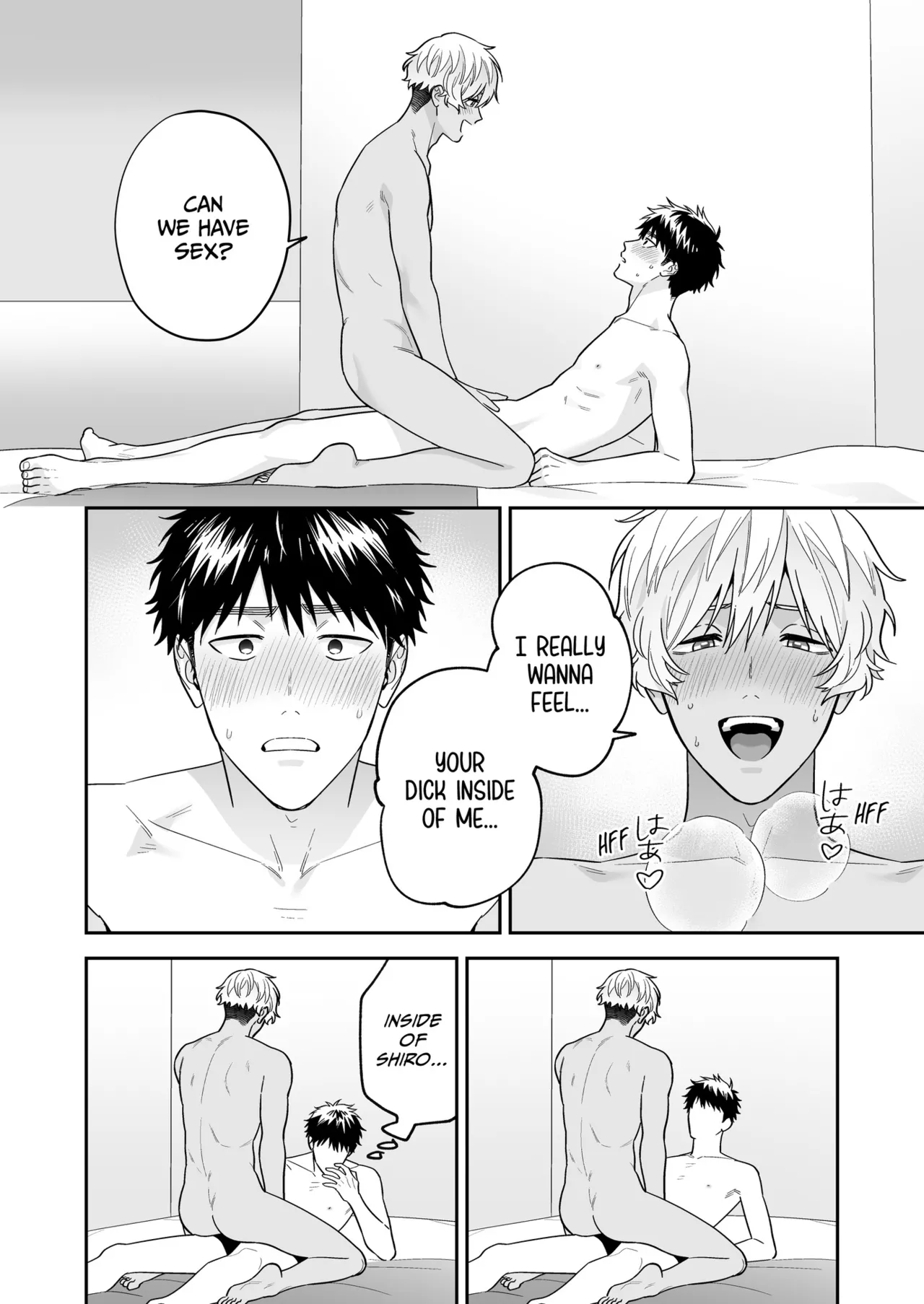 Daisuki na Shiro-kun | My Beloved Shiro page 114 original parody - multi-work series blowjob hentai manga - read online free
