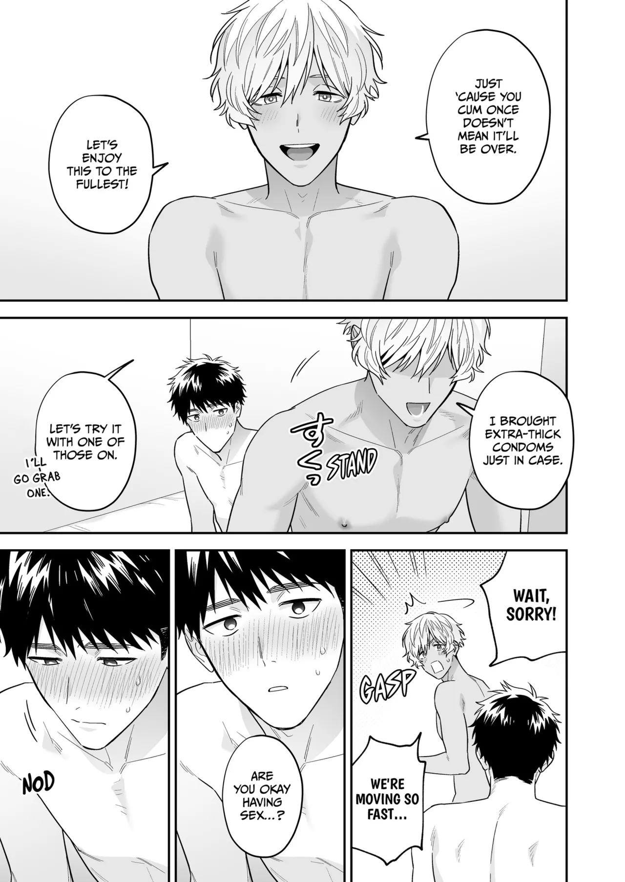 Daisuki na Shiro-kun | My Beloved Shiro page 119 original parody - multi-work series blowjob hentai manga - read online free