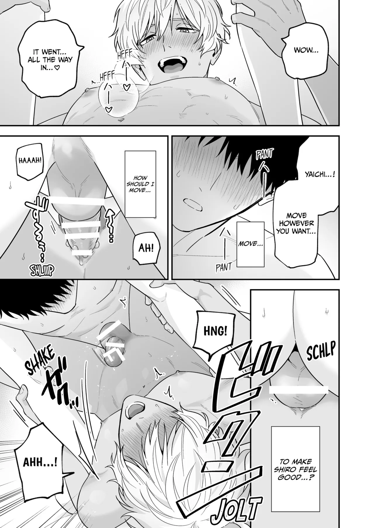Daisuki na Shiro-kun | My Beloved Shiro page 123 original parody - multi-work series blowjob hentai manga - read online free