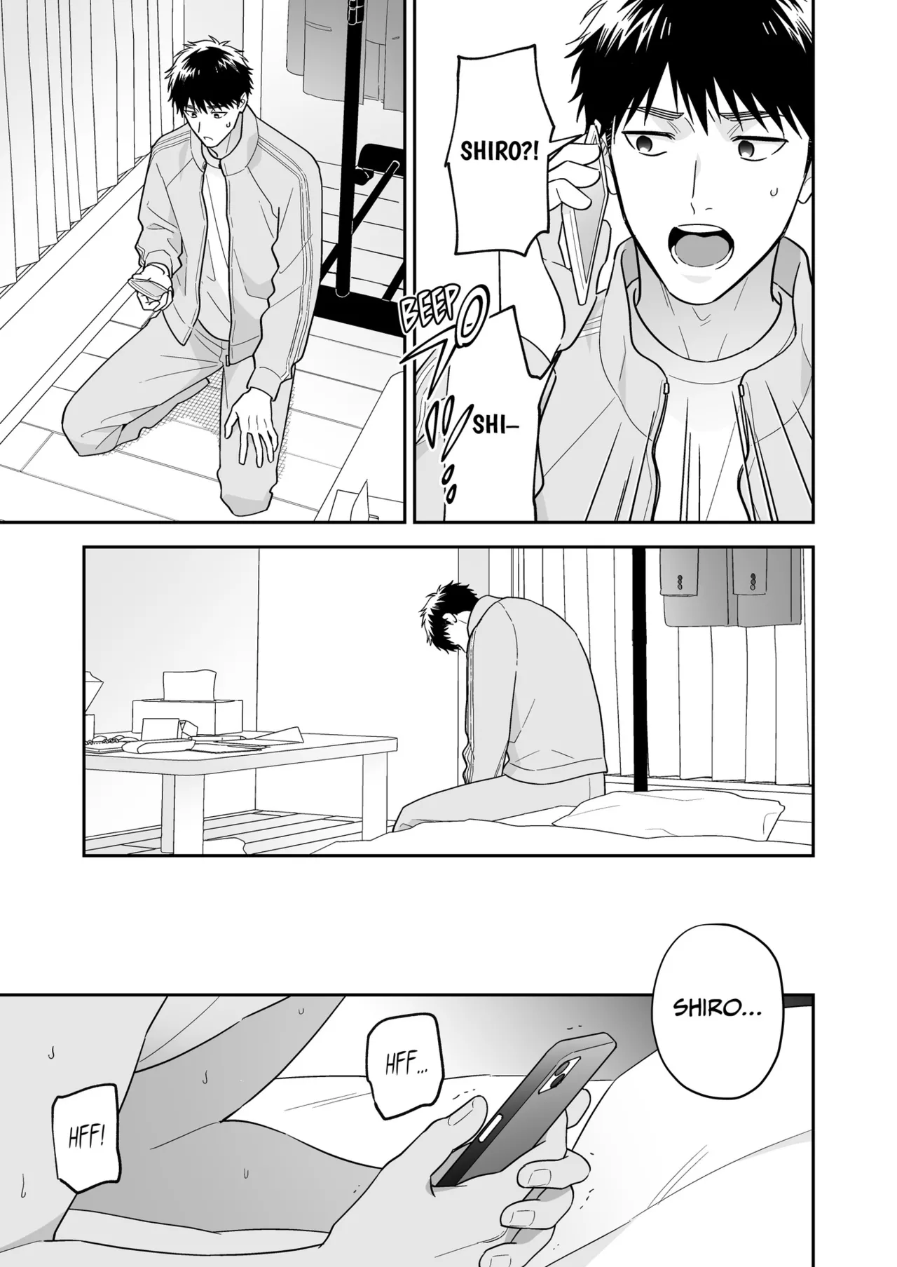Daisuki na Shiro-kun | My Beloved Shiro page 63 original parody - handjob story arc hentai manga - read online free