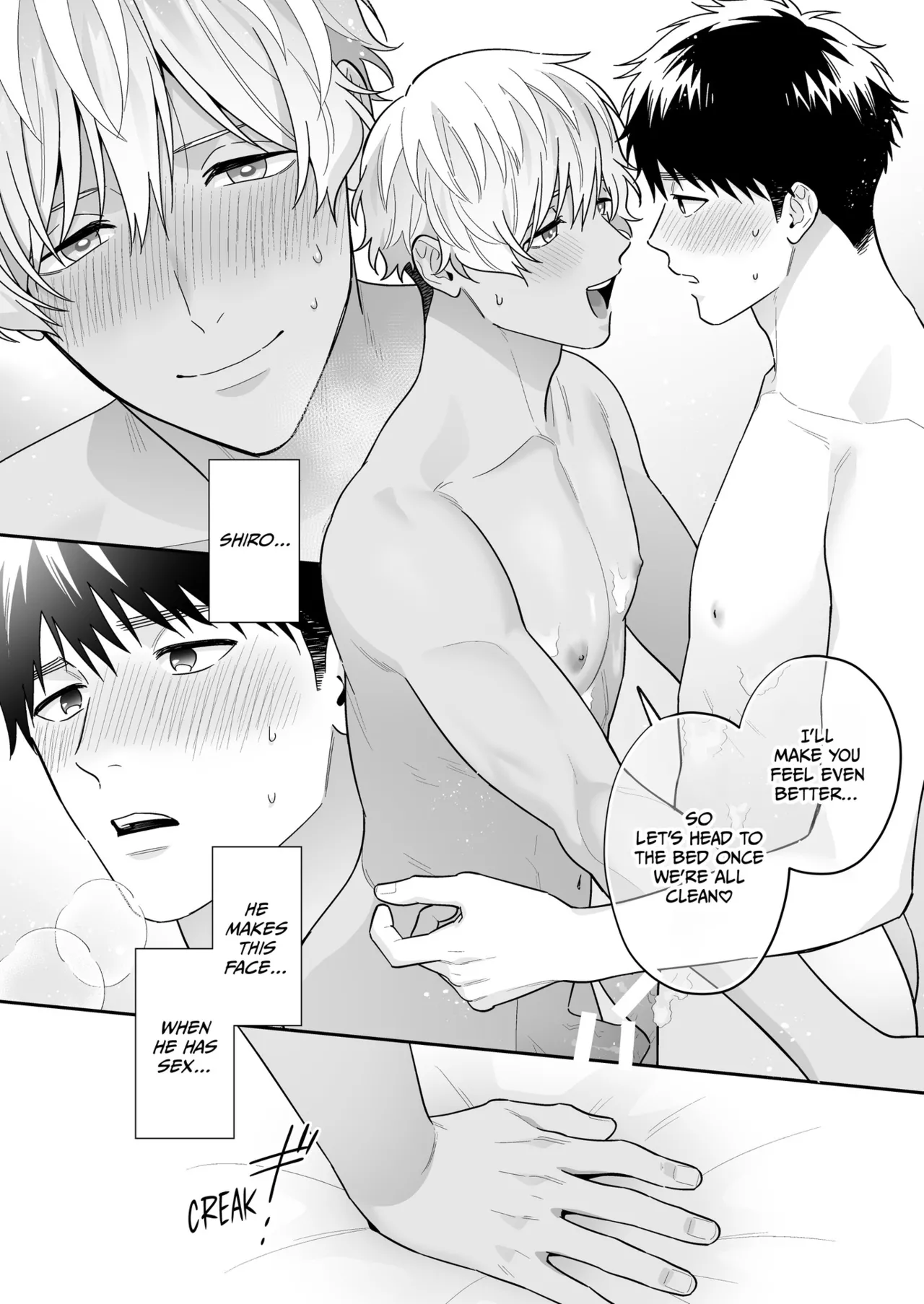 Daisuki na Shiro-kun | My Beloved Shiro page 97 original parody - multi-work series blowjob hentai manga - read online free