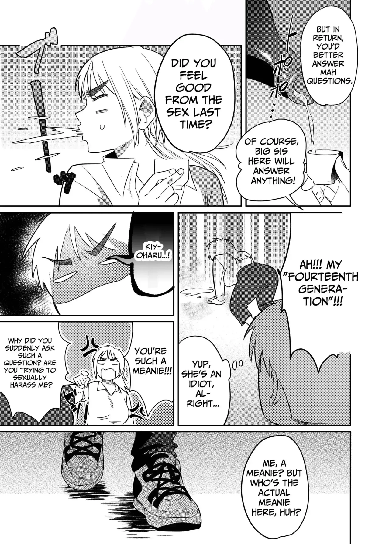 [Kuzu Taaalk (Mukimukikaki)] Kii-chan Choukyou Nikki ~Toshishita Kansai-ben Danshi wa AroThir OL o Guzzuguzu ni Ijimetai~ | Kii's Training Records ~A lady in her thirties trained by a guy with a kansai accent~ [English] [Nameless] page 32 original parody - sole female sole male hentai manga - read online free