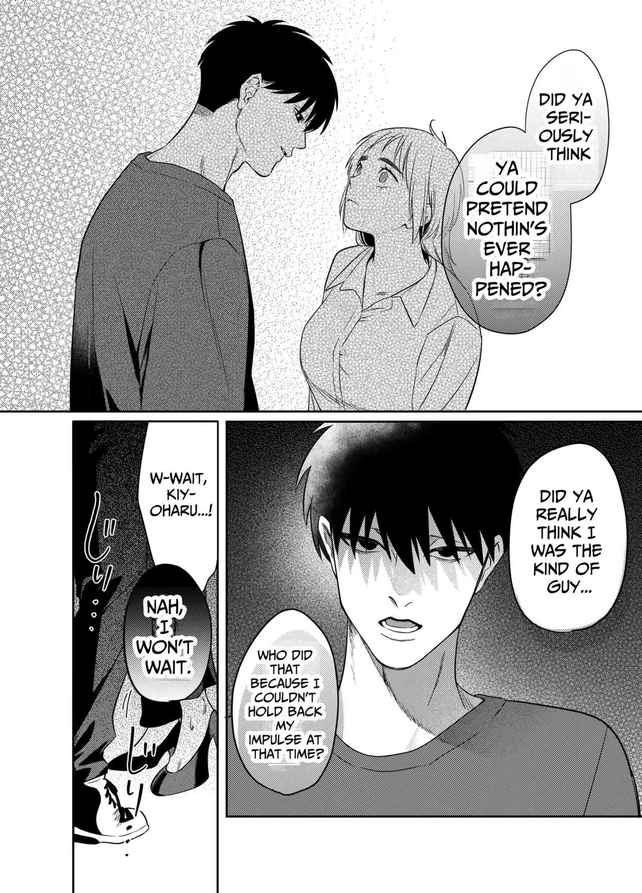 [Kuzu Taaalk (Mukimukikaki)] Kii-chan Choukyou Nikki ~Toshishita Kansai-ben Danshi wa AroThir OL o Guzzuguzu ni Ijimetai~ | Kii's Training Records ~A lady in her thirties trained by a guy with a kansai accent~ [English] [Nameless] page 33 original parody - business suit squirting hentai manga - read online free