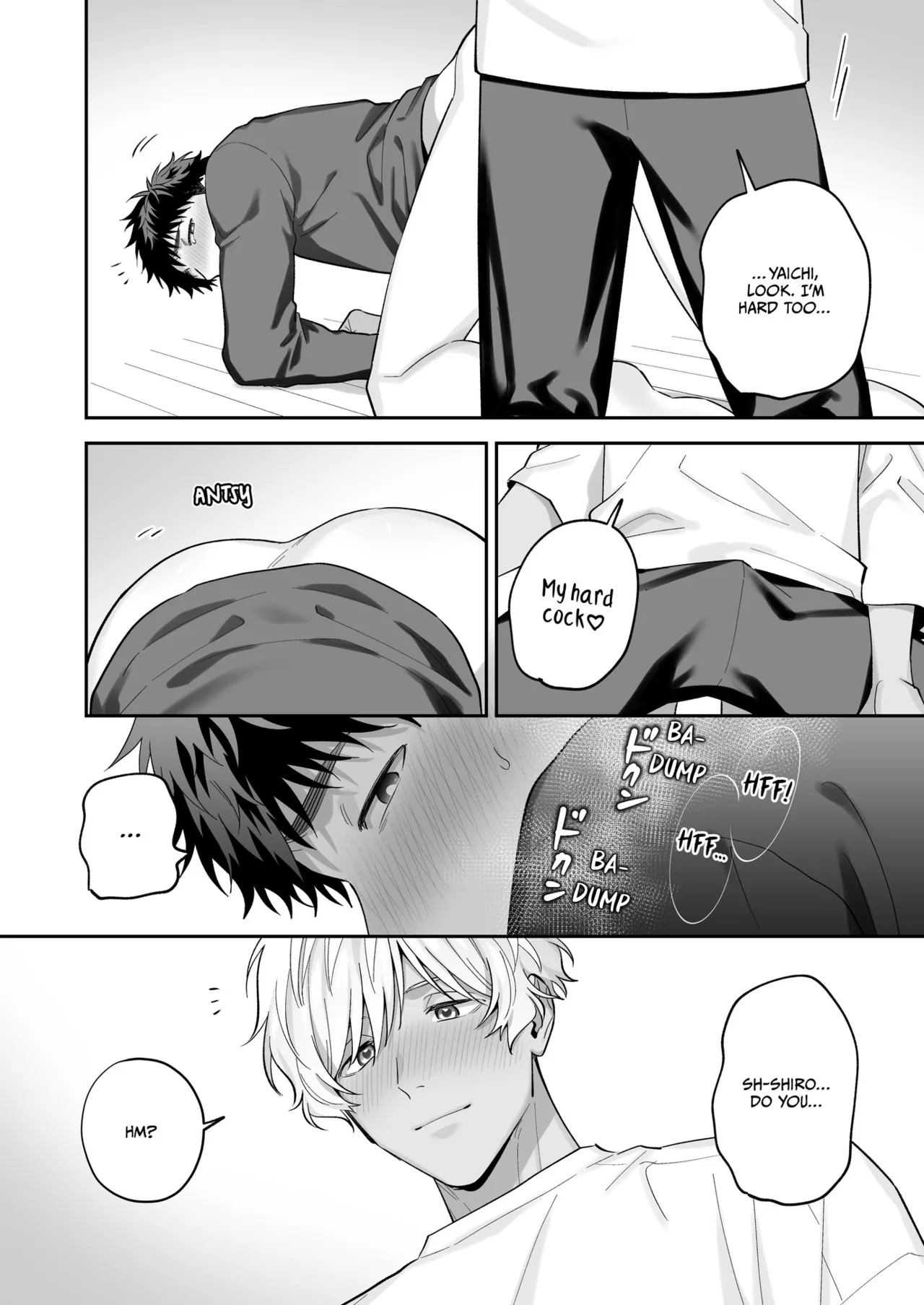 Tachi mo Dekiru Shiro-kun ni Oshiri Kaihatsu Sareru Hanashi | Shiro Can Top, Too! My Anal Training Story page 32 original parody - x-ray multi-work series hentai manga - read online free