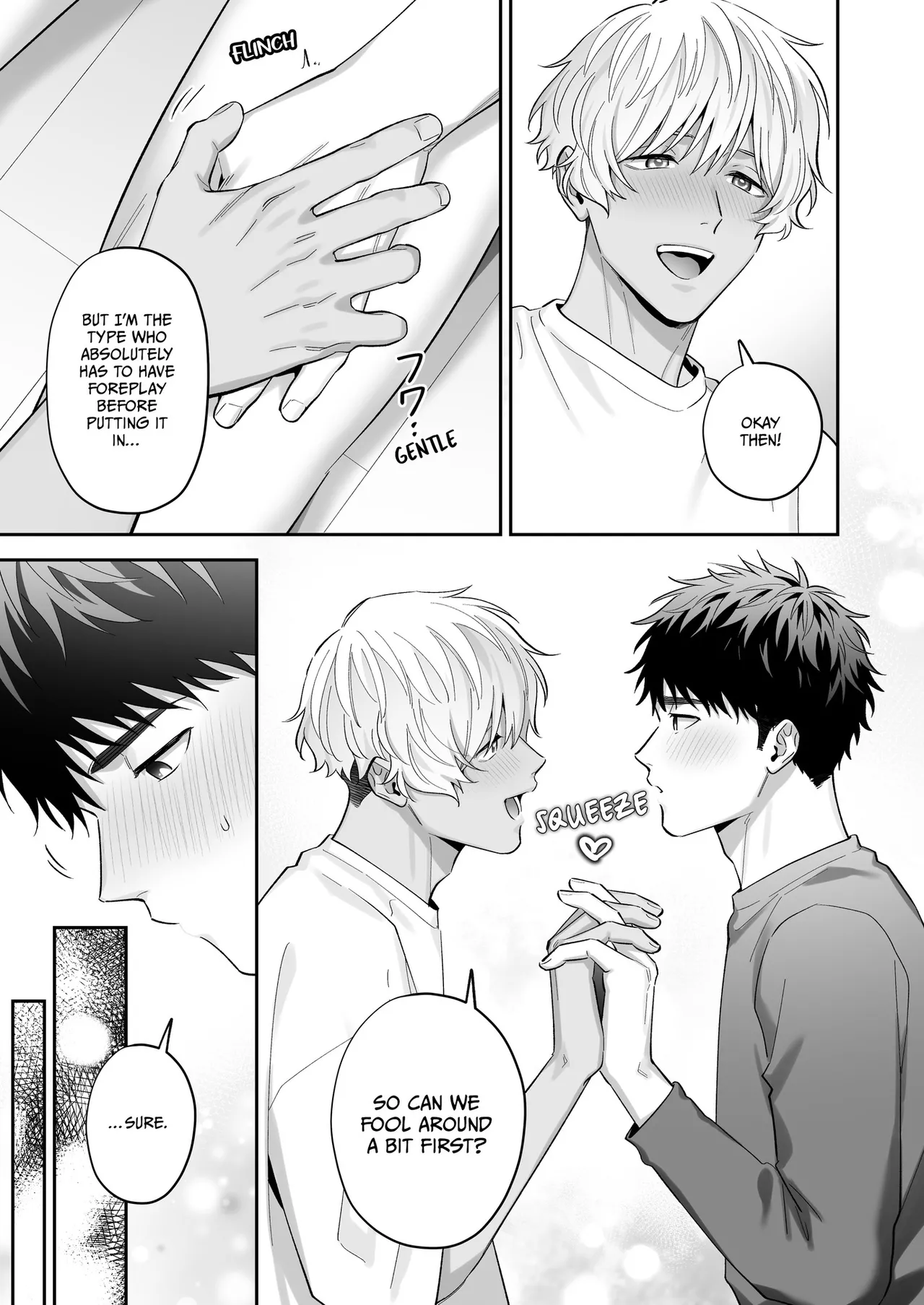 Tachi mo Dekiru Shiro-kun ni Oshiri Kaihatsu Sareru Hanashi | Shiro Can Top, Too! My Anal Training Story page 35 original parody - x-ray multi-work series hentai manga - read online free