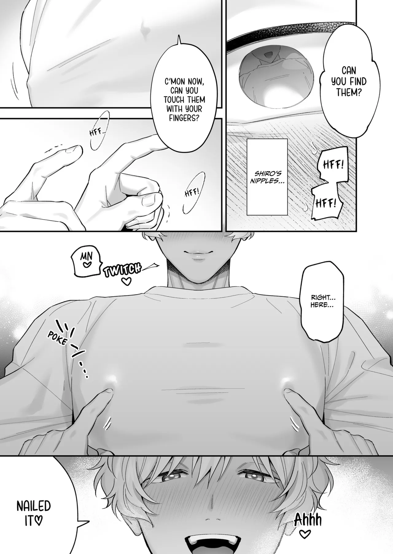 Tachi mo Dekiru Shiro-kun ni Oshiri Kaihatsu Sareru Hanashi | Shiro Can Top, Too! My Anal Training Story page 41 original parody - story arc prostate massage hentai manga - read online free