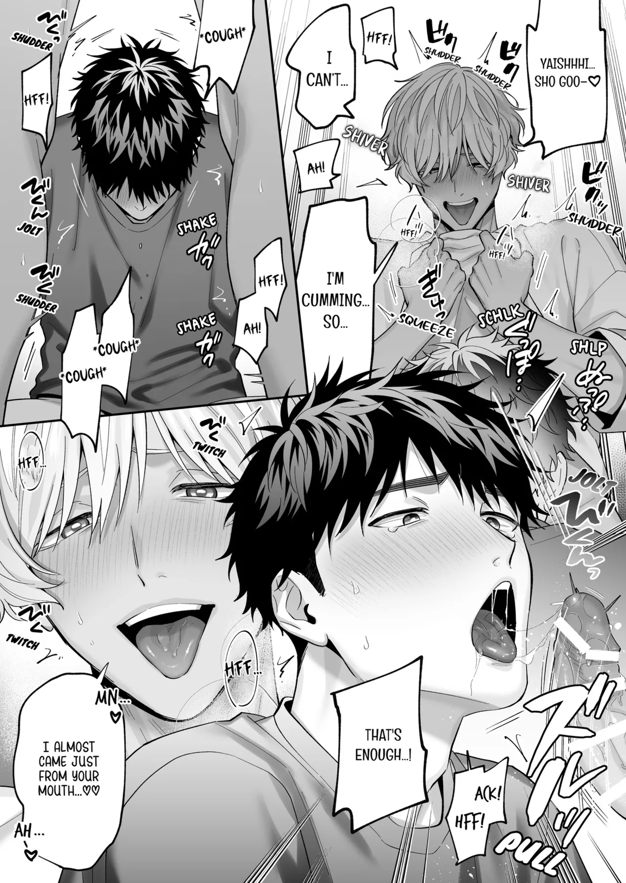 Tachi mo Dekiru Shiro-kun ni Oshiri Kaihatsu Sareru Hanashi | Shiro Can Top, Too! My Anal Training Story page 51 original parody - x-ray multi-work series hentai manga - read online free