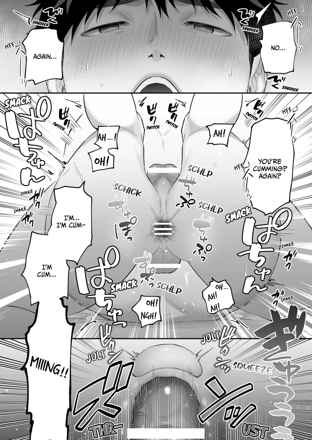 Tachi mo Dekiru Shiro-kun ni Oshiri Kaihatsu Sareru Hanashi | Shiro Can Top, Too! My Anal Training Story page 60 original parody - x-ray multi-work series hentai manga - read online free