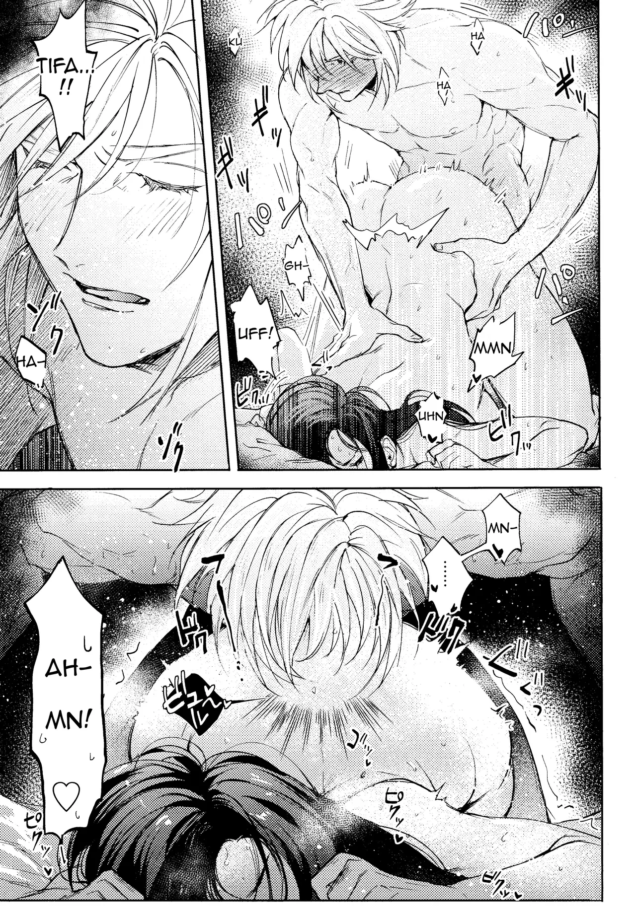 No Place Like Home page 21 featuring cloud strife final fantasy vii parody - kissing big breasts hentai manga - read online free