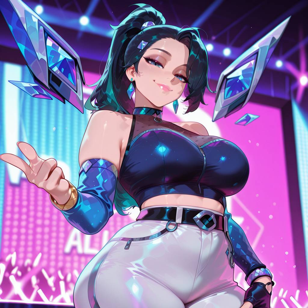K/DA All Out Kai'sa septerna ai generated page 191 featuring kaisa league of legends parody - sole female big penis hentai manga - read online free