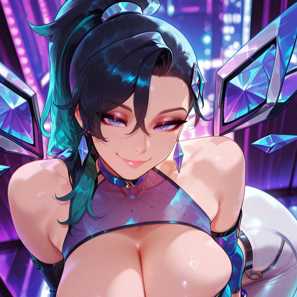 K/DA All Out Kai'sa septerna ai generated page 25 featuring kaisa league of legends parody - big ass big penis hentai manga - read online free