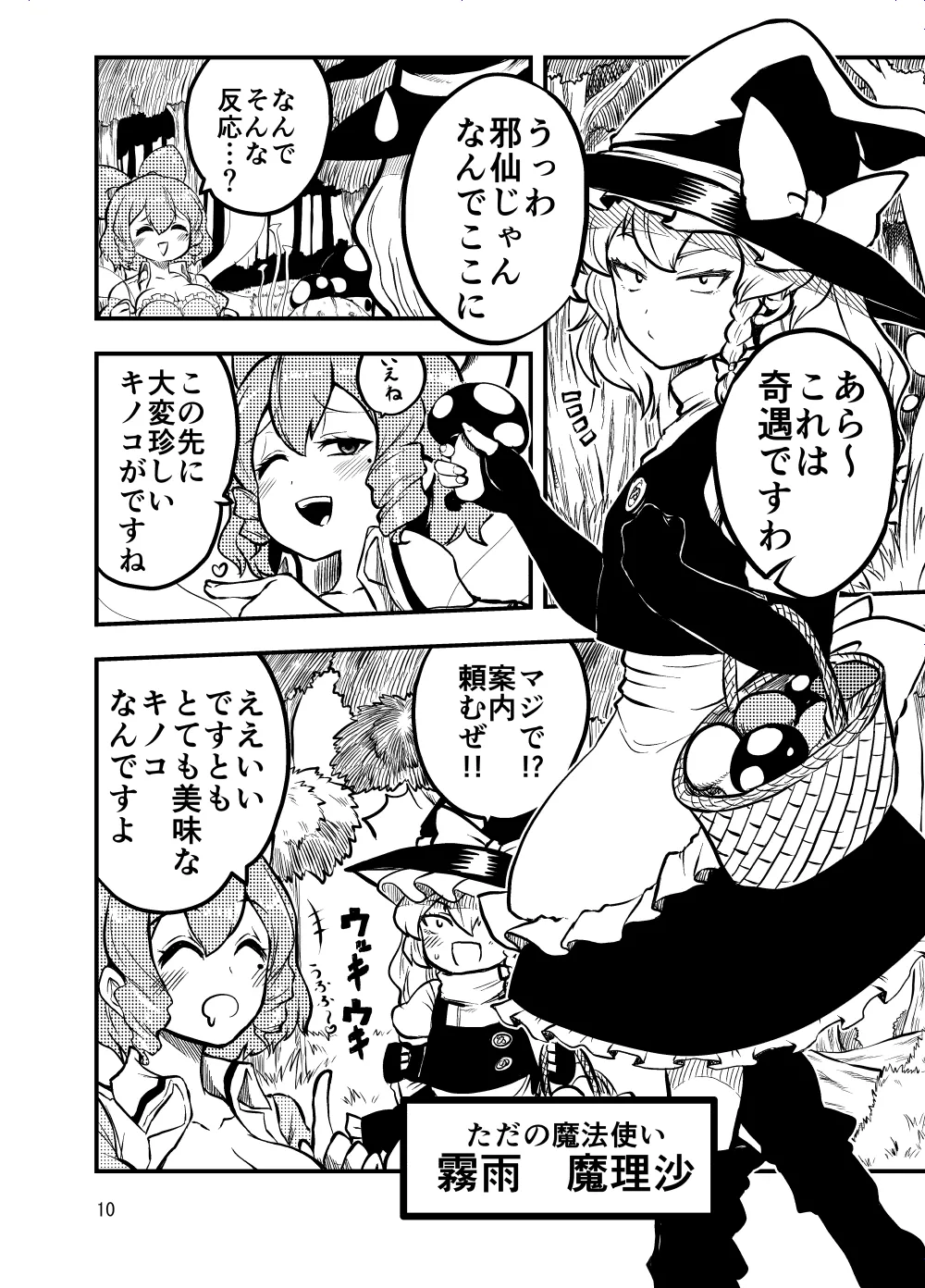 Jasen no Sanpomichi page 10 featuring seiga kaku touhou project parody - read online free