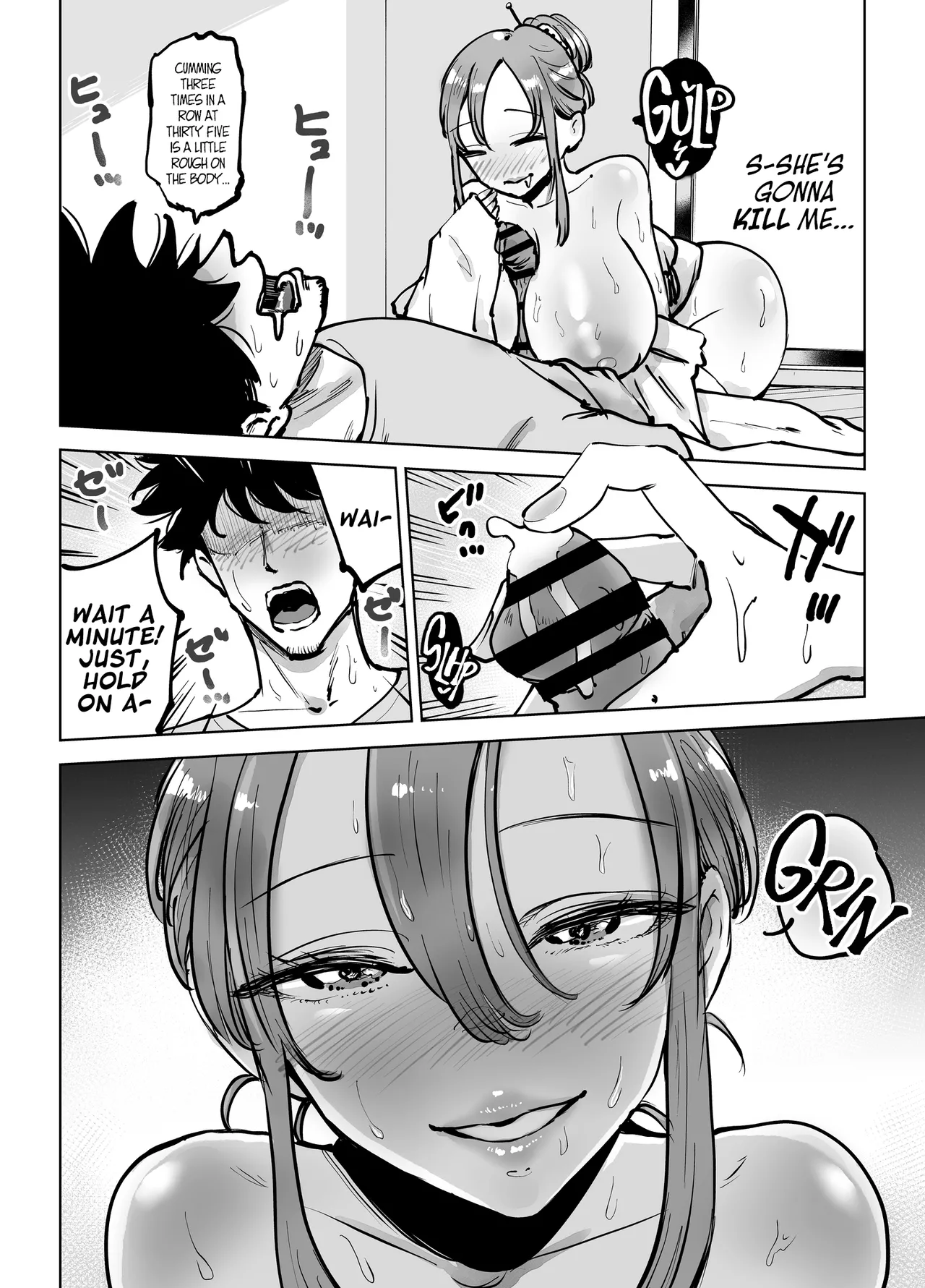 [Technician] Seiyoku Tsuyo Sugi Naga Chichi Yuurei-chan ni Shinu Sunzen Made Shiboritora Reru Hanashi | I Almost Got Wrung Dry (To Death) By A Ghost With Big Tits And A Crazy Sex Drive [English] [A Cool Person] - Page 27