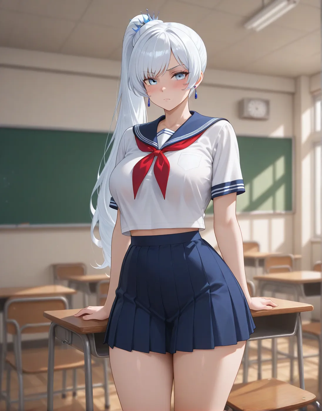 Weiss Schnee 238 pics page 30 featuring weiss schnee rwby parody - schoolgirl uniform nakadashi hentai manga - read online free