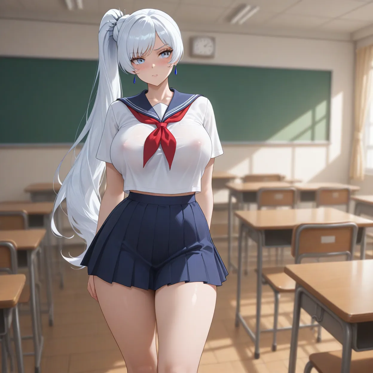 Weiss Schnee 238 pics page 40 featuring weiss schnee rwby parody - schoolgirl uniform nakadashi hentai manga - read online free