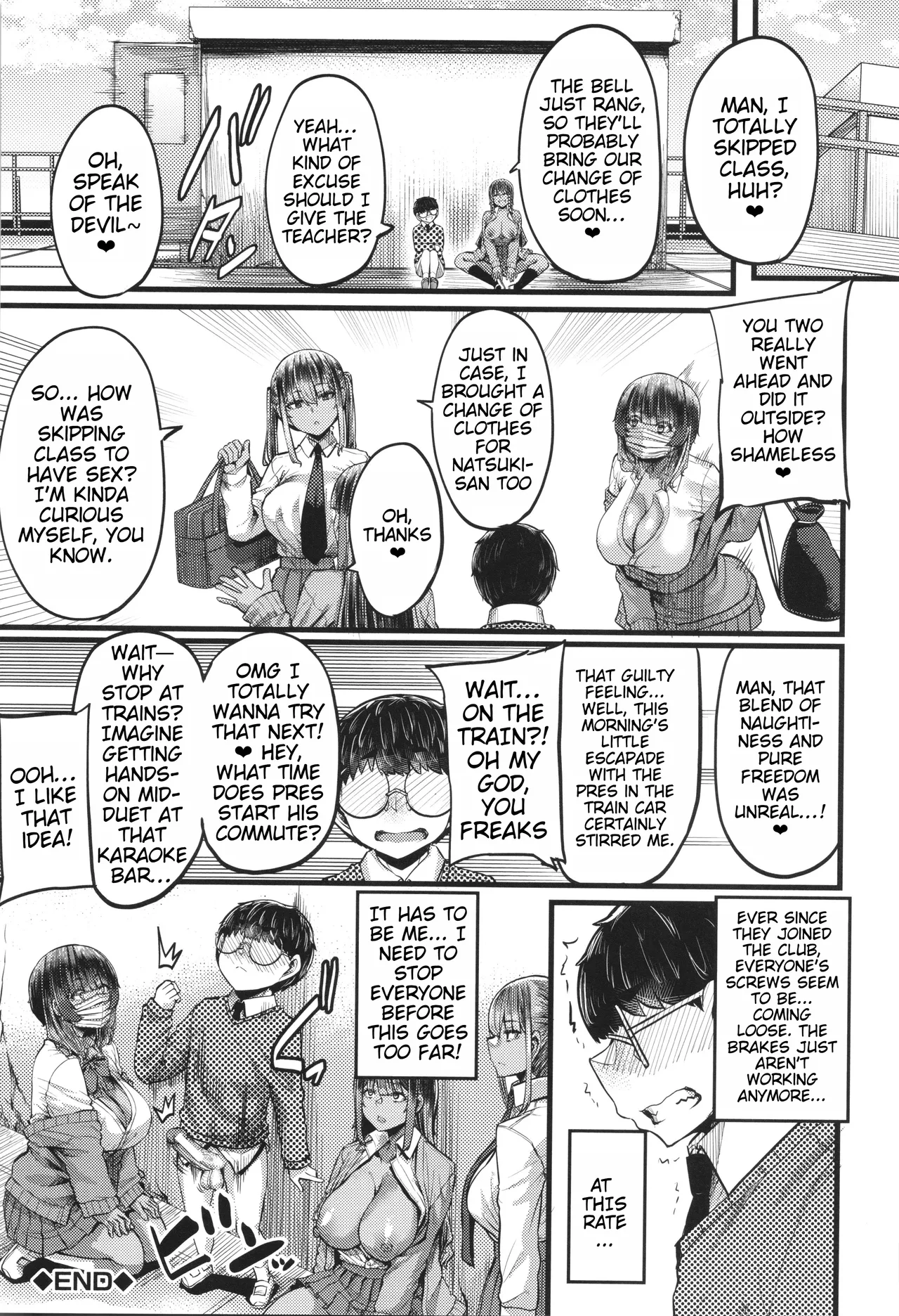 Boku o Kurau wa Kasshoku Gal page 126 - big breasts schoolgirl uniform hentai manga - read online free