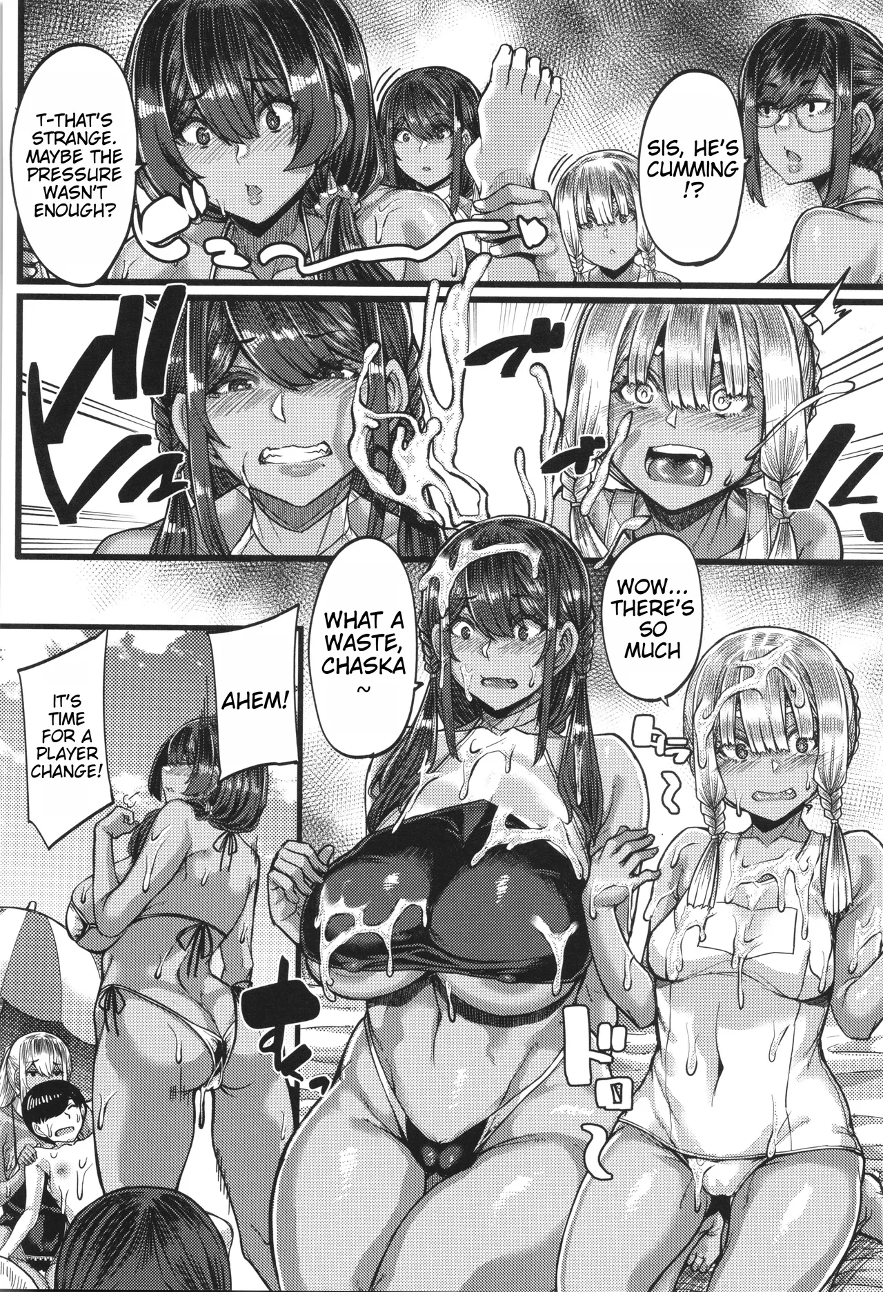 Boku o Kurau wa Kasshoku Gal page 186 - big breasts schoolgirl uniform hentai manga - read online free