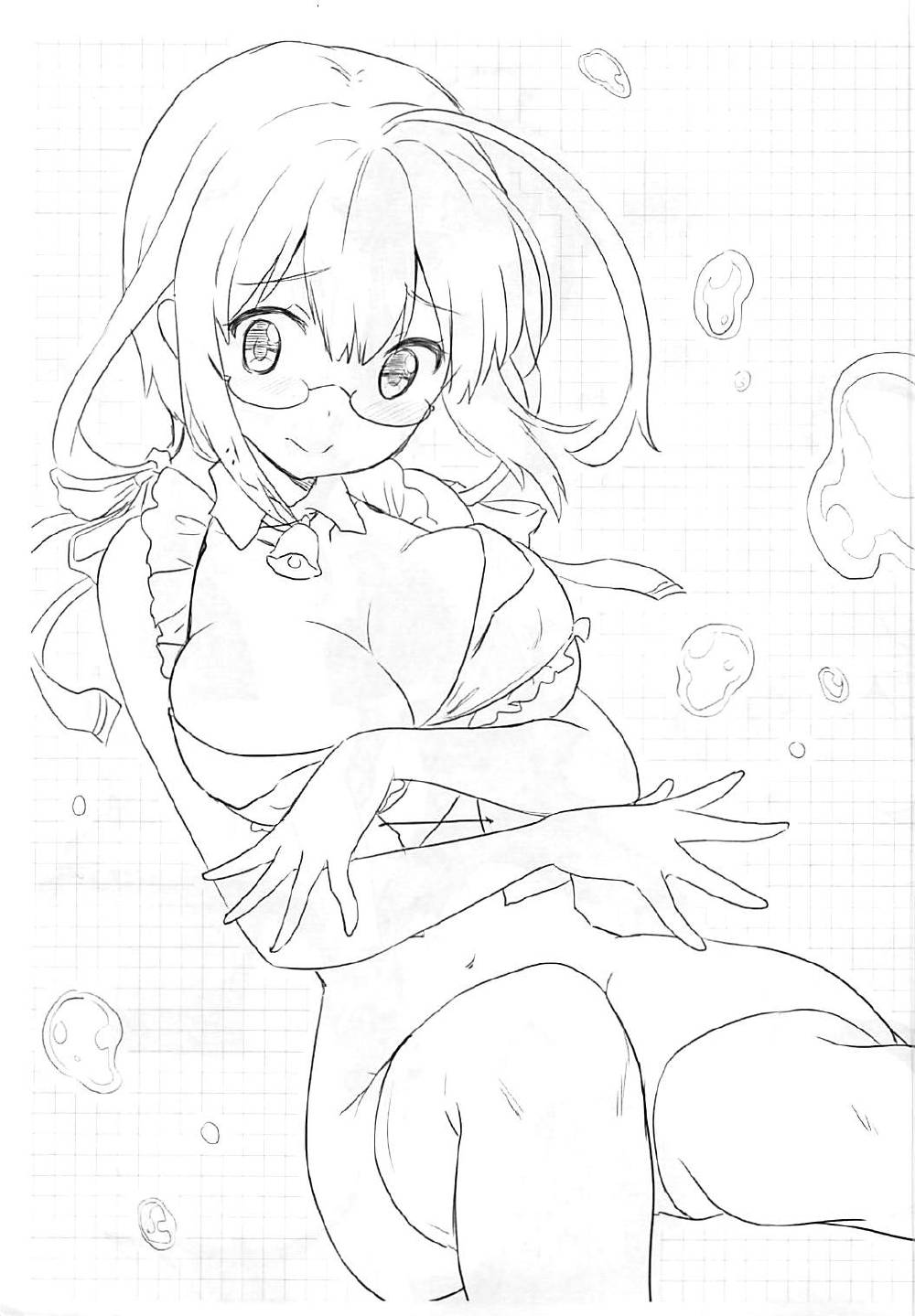 Sakurasaku Yoru, Sake ni Yotta Toki | A Drunken Night Under Blooming Cherry Blossoms page 24 featuring teitoku kantai collection parody - group facesitting hentai manga - read online free