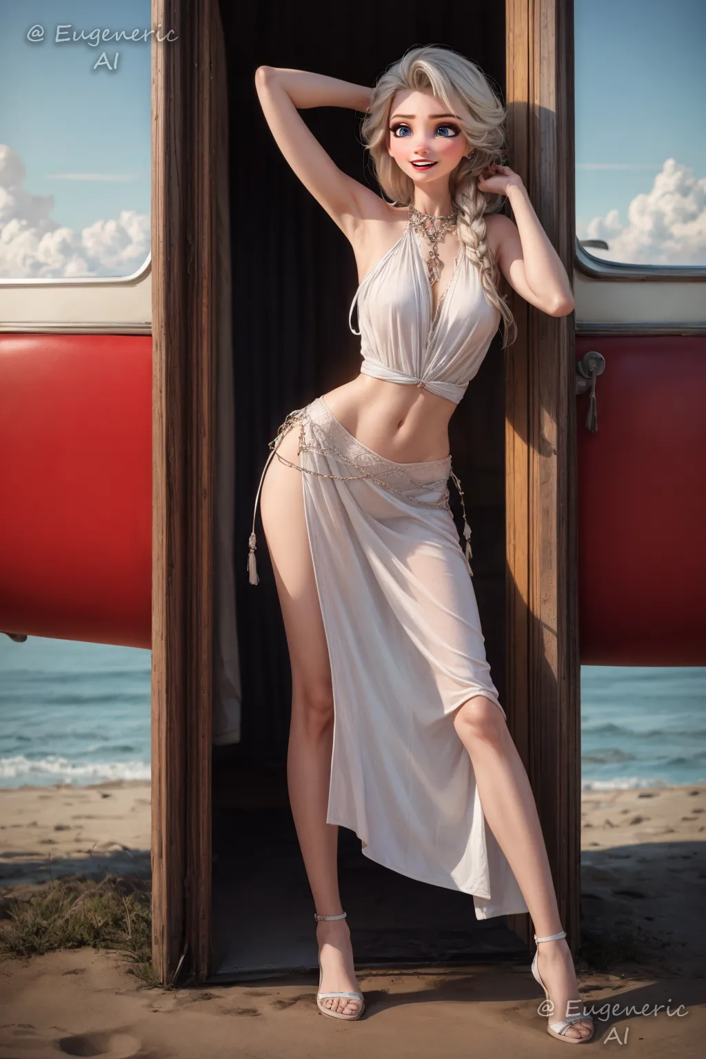 Elsa Chipao page 55 featuring princess elsa frozen parody - sole female big penis hentai manga - read online free