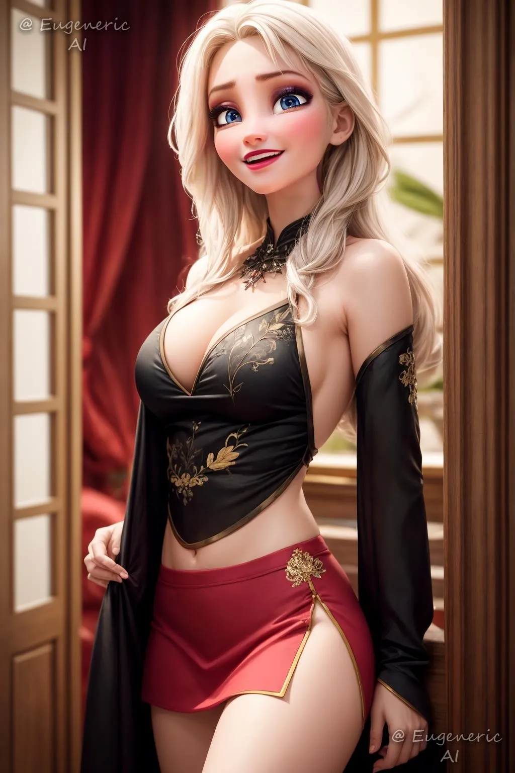 Elsa Chipao page 82 featuring princess elsa frozen parody - sole female big penis hentai manga - read online free