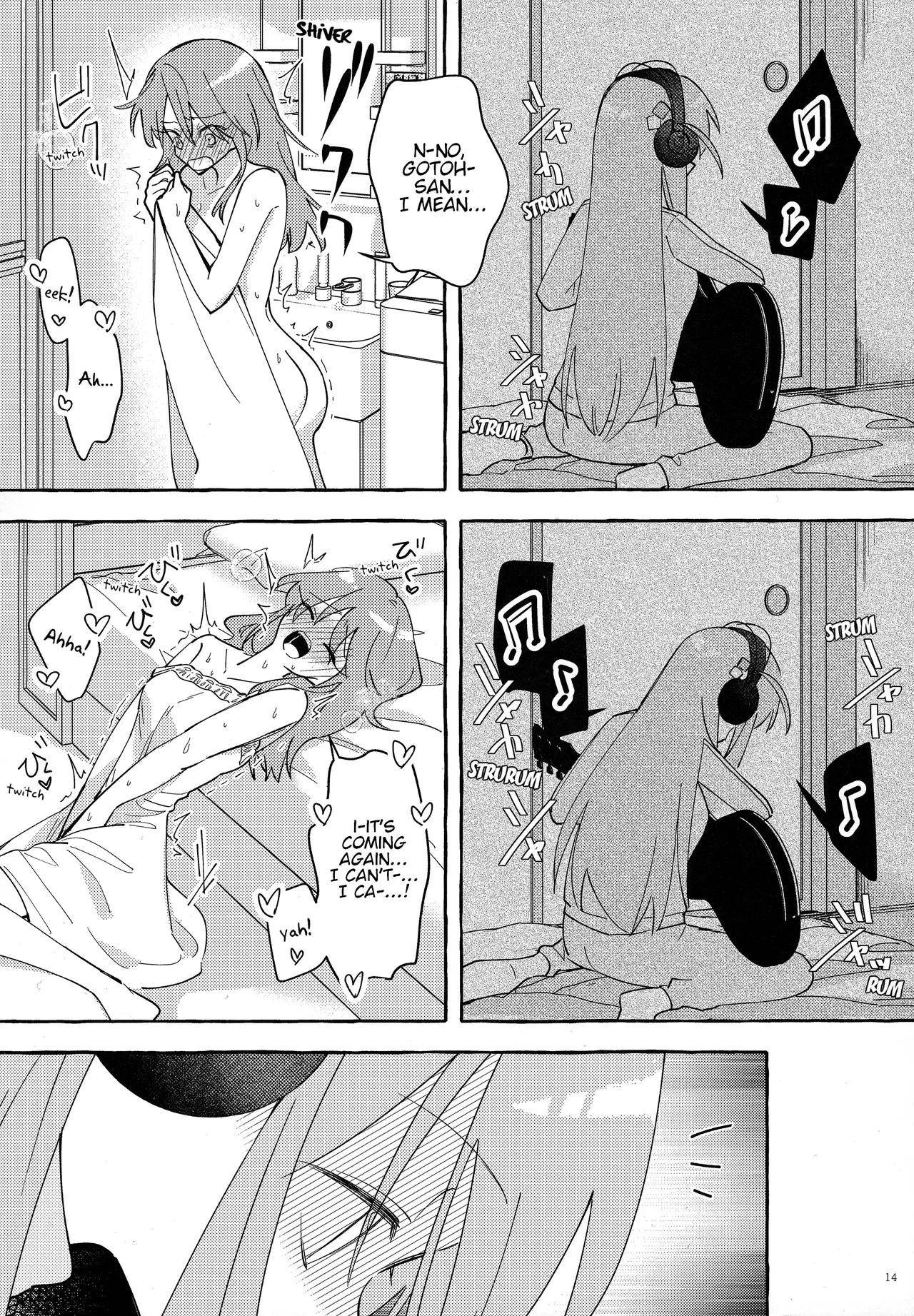 Kyoukankaku Guitar | Synesthetic Guitar page 15 featuring hitori gotou bocchi the rock parody - females only yuri hentai manga - read online free