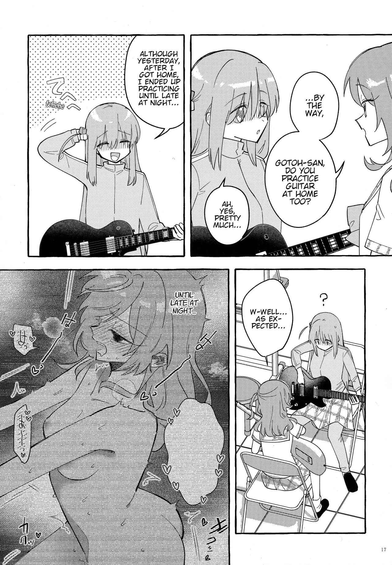 Kyoukankaku Guitar | Synesthetic Guitar page 18 featuring hitori gotou bocchi the rock parody - females only yuri hentai manga - read online free