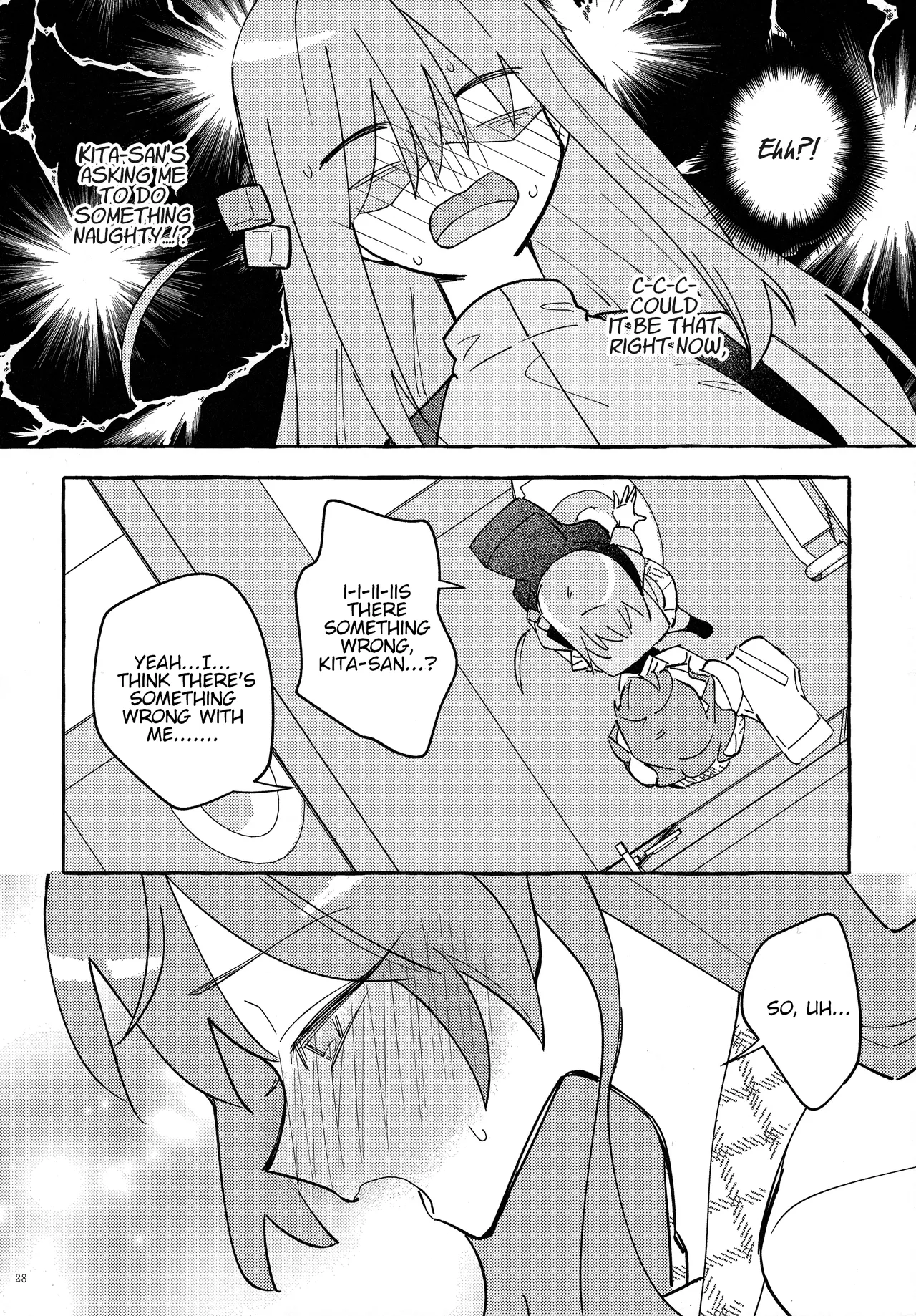 Kyoukankaku Guitar | Synesthetic Guitar page 29 featuring hitori gotou bocchi the rock parody - rough translation yuri hentai manga - read online free