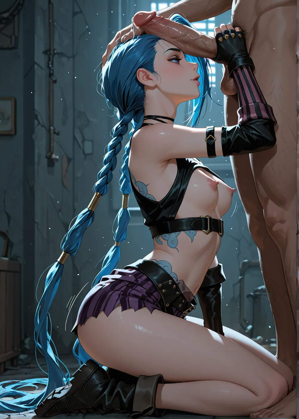 arcane jinx page 120 featuring jinx league of legends parody - uncensored nakadashi hentai manga - read online free