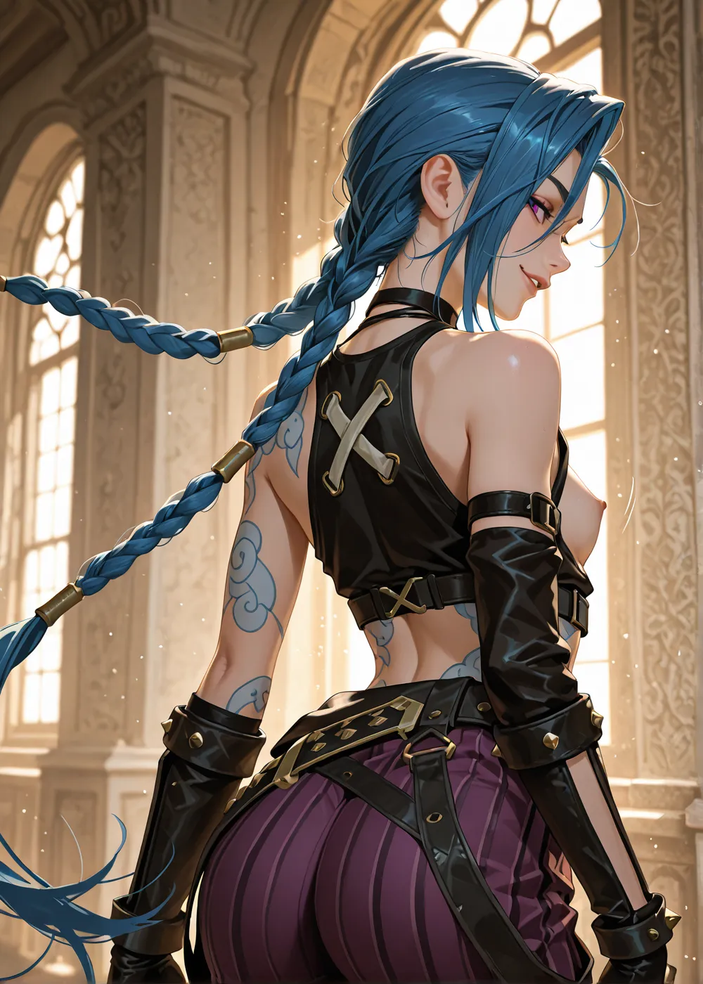 arcane jinx page 16 featuring jinx league of legends parody - uncensored nakadashi hentai manga - read online free