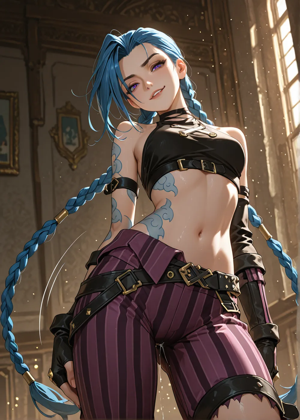 arcane jinx page 46 featuring jinx league of legends parody - uncensored nakadashi hentai manga - read online free
