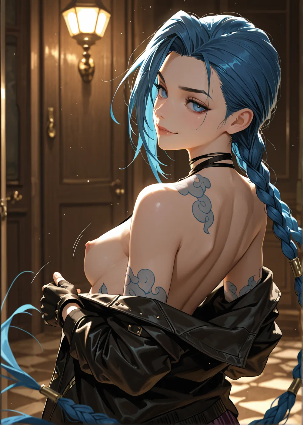 arcane jinx page 55 featuring jinx league of legends parody - uncensored nakadashi hentai manga - read online free