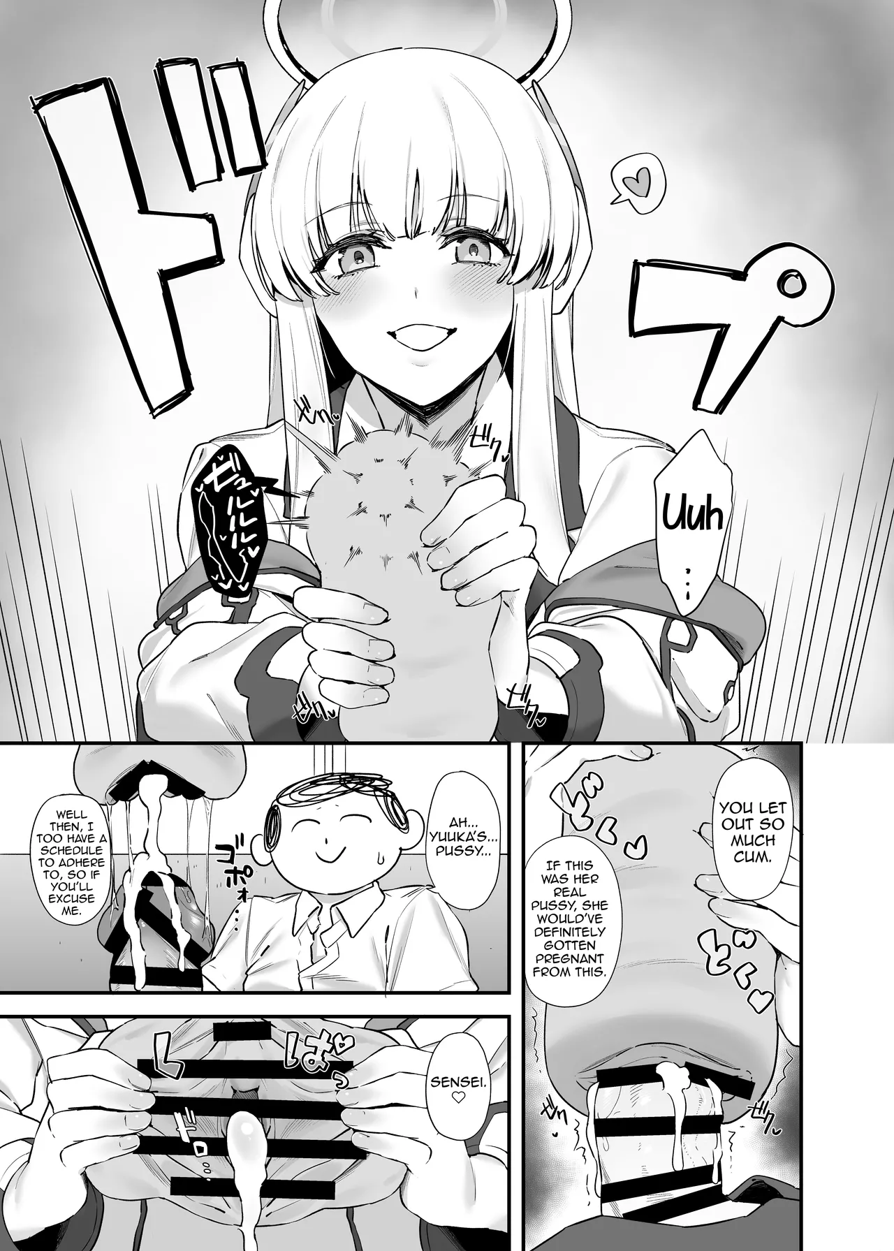 Sensei OJikan Itadakimasu Ne | I'll be taking a moment of your time, Sensei. page 12 featuring sensei blue archive parody - sole female sole male hentai manga - read online free