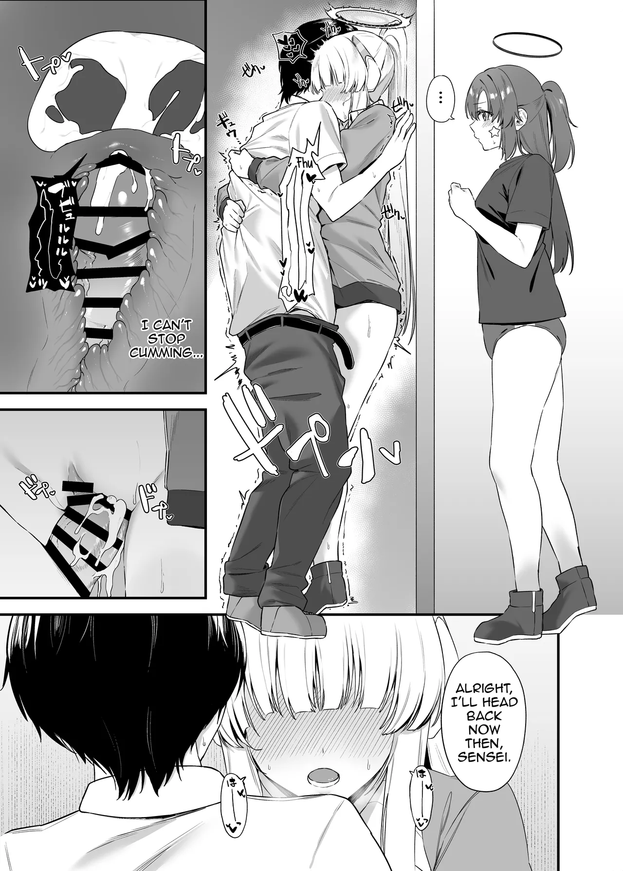 Sensei OJikan Itadakimasu Ne | I'll be taking a moment of your time, Sensei. page 22 featuring sensei blue archive parody - sole female sole male hentai manga - read online free