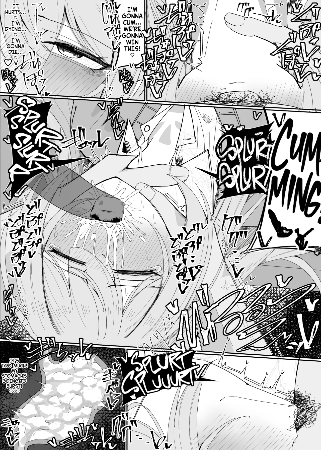 [Fuaku Yuu (Yufuck)] Zamen Oogui Taikai | The Cum-Binge-Eating Championship [English] [Fallen Games] page 30 original parody - sole female smell hentai manga - read online free