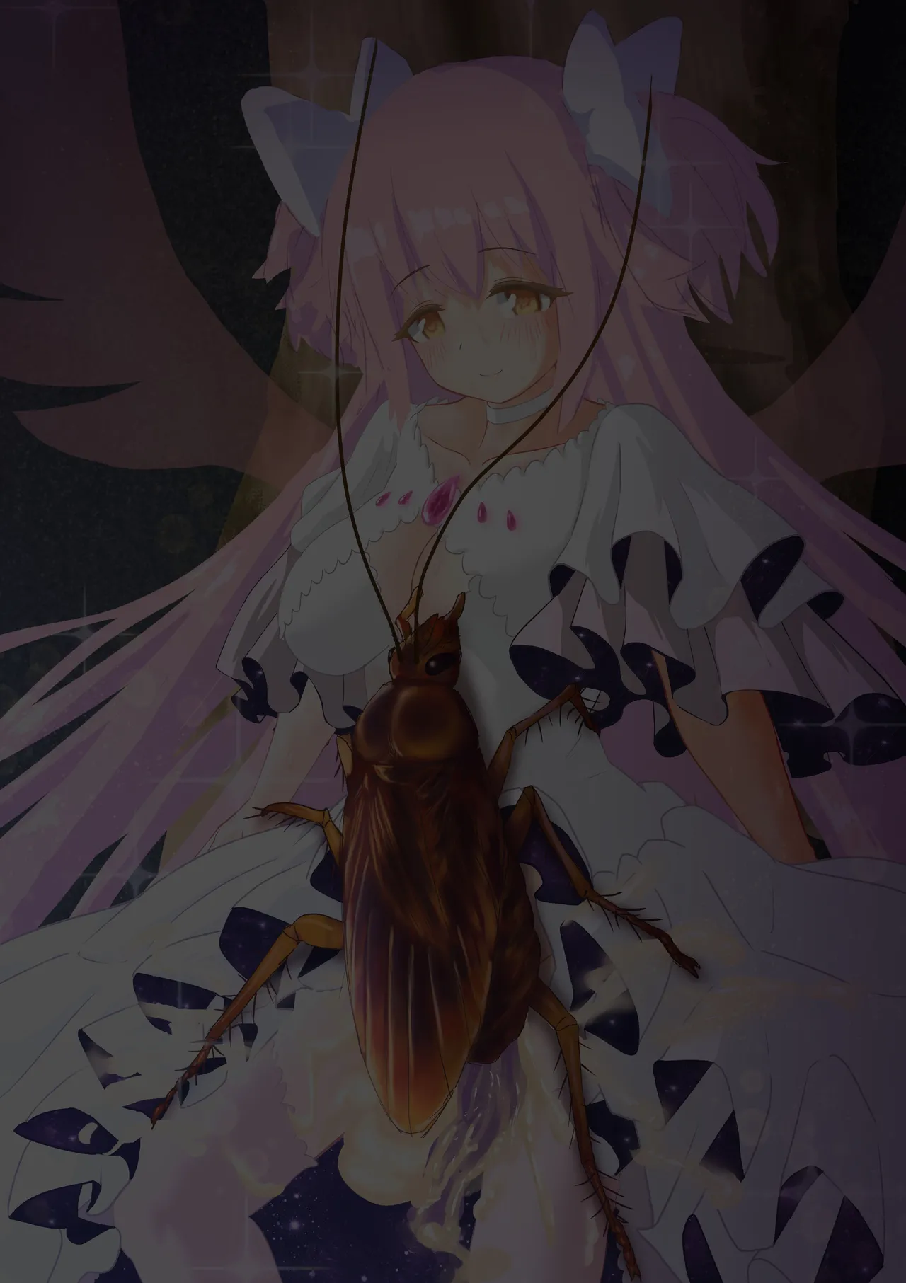 女神对蟑螂魔物一见钟情，无条件纵容交尾，繁衍出无数害虫子嗣（老M个人翻译） page 39 featuring madoka kaname puella magi madoka magica parody - sole female nakadashi hentai manga - read online free