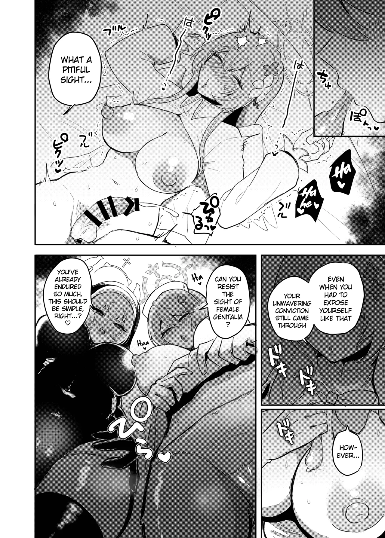 Futanari Tea Party Dosukebe Colosseum Nagisa VS Sisterhood + Kyuugo Kishidan page 21 featuring hinata wakaba blue archive parody - futanari big breasts hentai manga - read online free