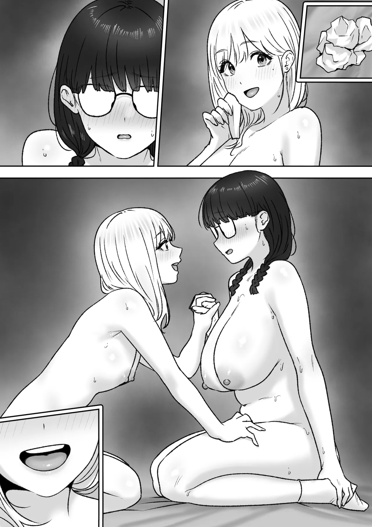 Futari page 68 original parody - nakadashi beauty mark hentai manga - read online free