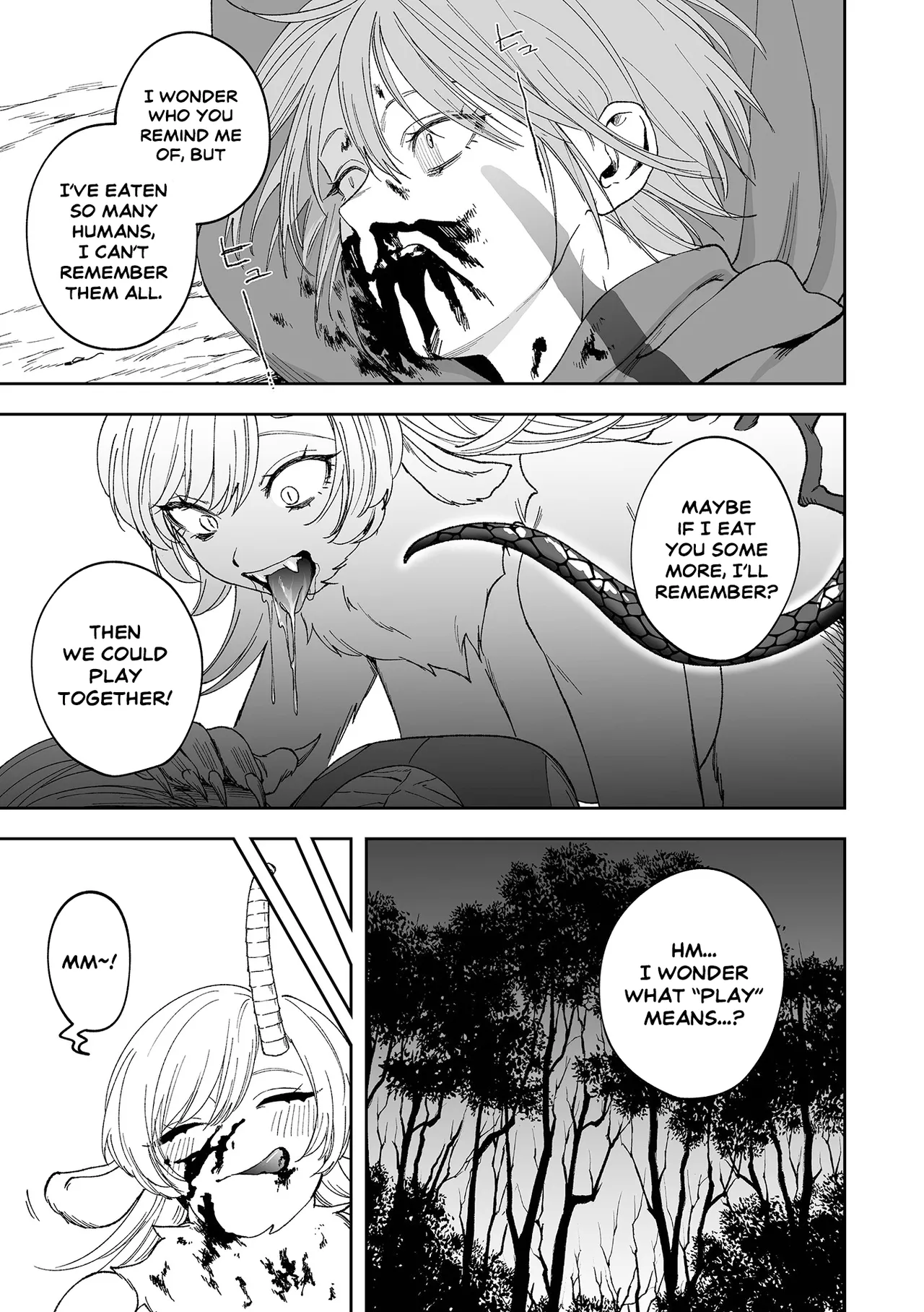 Chimera no Sumu Mori page 15 original parody - guro monster girl hentai manga - read online free