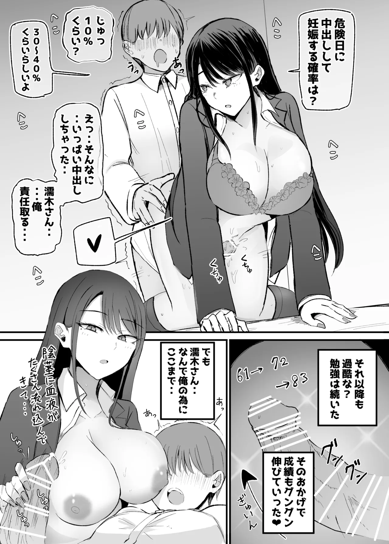 Nuite Kureru Downer-chan Test Ake no Ecchi ga Saikou Sugita Hen - Page 15