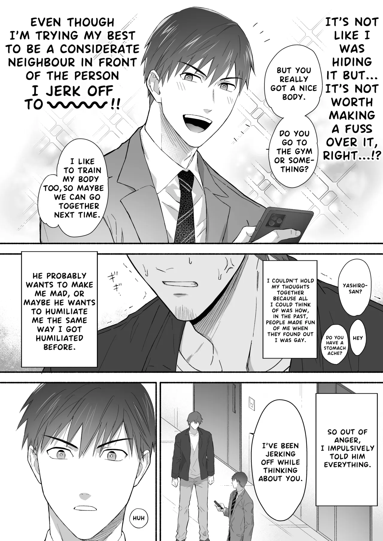 The promiscuous young salaryman couldn’t get along with his neighbour - Page 9