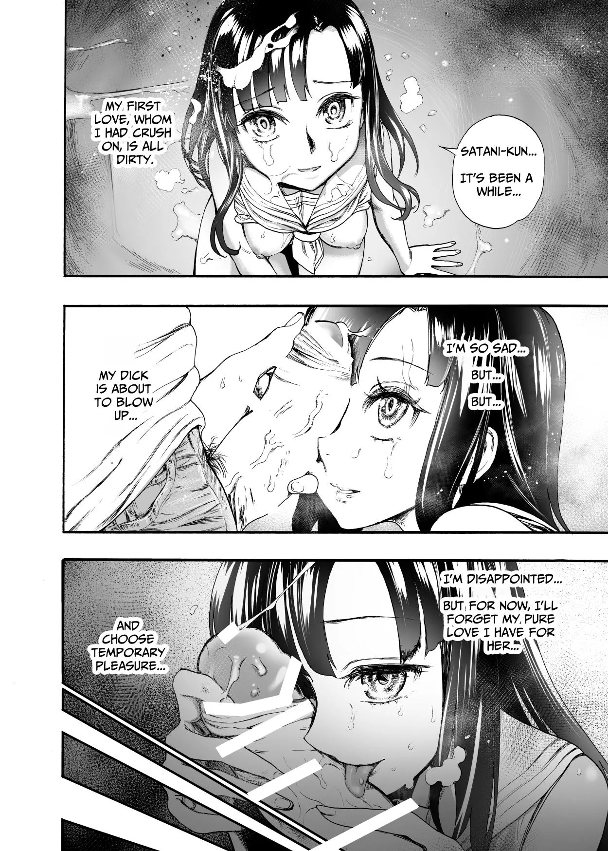Hatsukoi no Anoko wa Minna no Onaho | My First Love is a Communal Cumhole page 24 original parody - cum swap handjob hentai manga - read online free