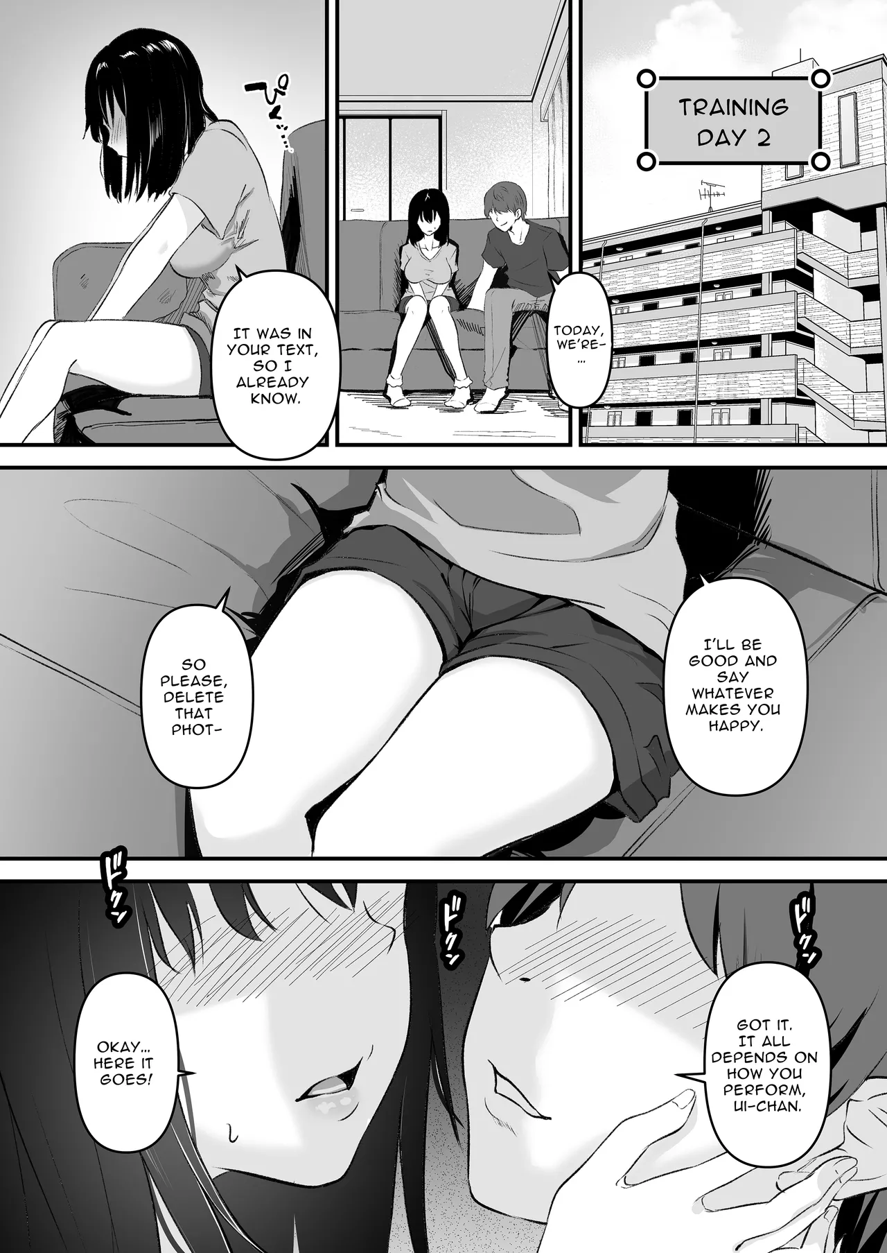 JK Odoshite Isshuukan de Netori Kansui! Kareshi o Mamoru Kenage na Anoko o Choukyou shichaou! | Blackmailed JK Cucked Within The Week! page 12 original parody - sole female sole male hentai manga - read online free