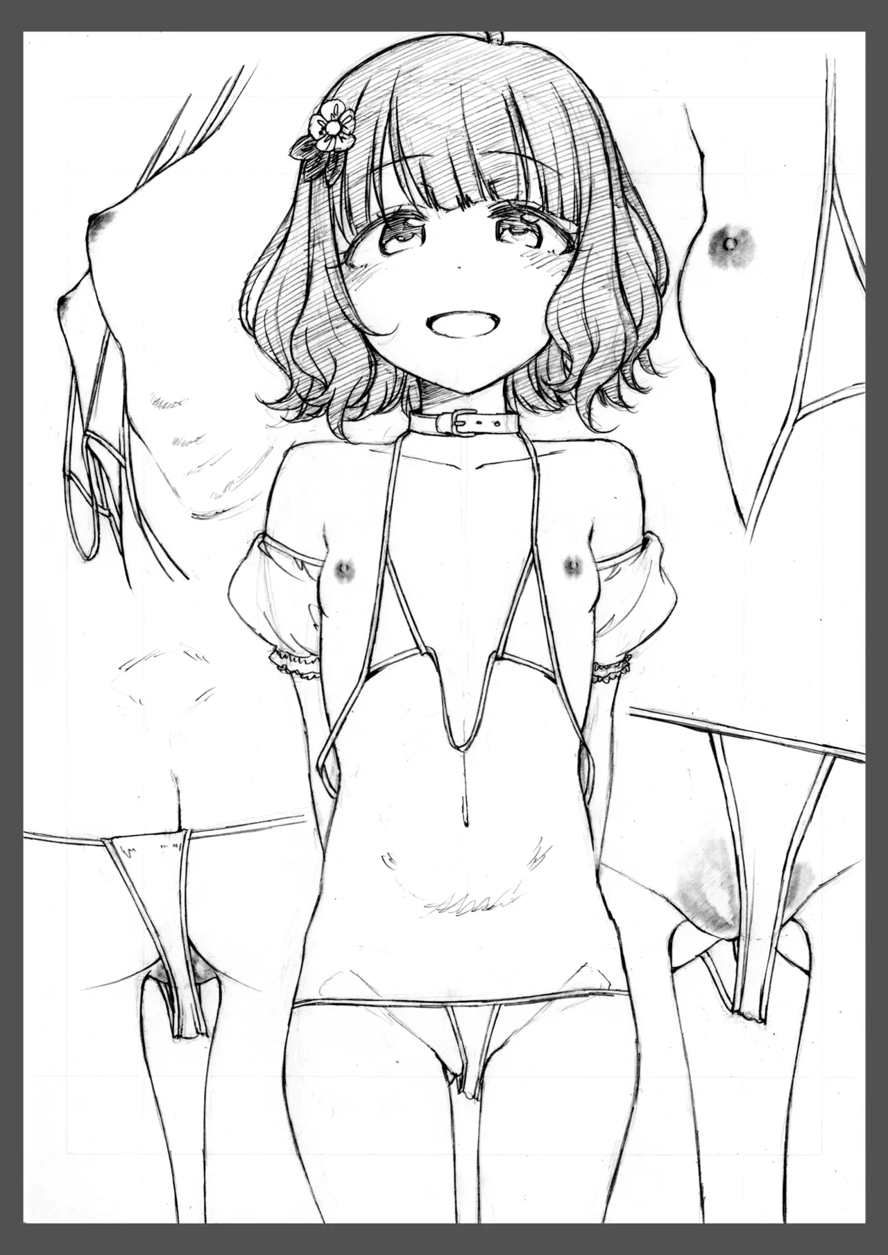 Copy-bon Omakebon Matome Hon Yon Idolmaster Series Hen page 59 featuring kurumi ohnuma the idolmaster parody - big breasts small breasts hentai manga - read online free