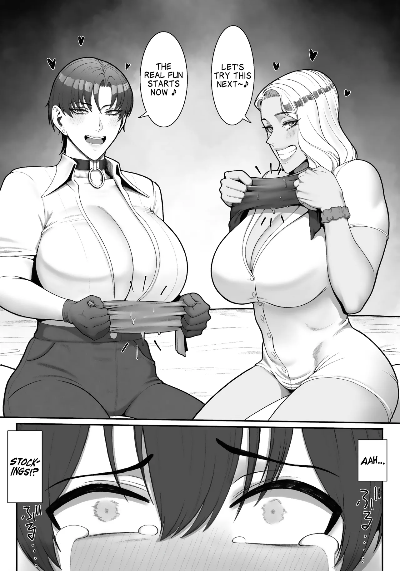 [Enko] Sakusei Tantou Onee-san 2 | Onee-sans in Charge of Squeezing 2 [English] [mali] page 52 original parody - sole male gloves hentai manga - read online free