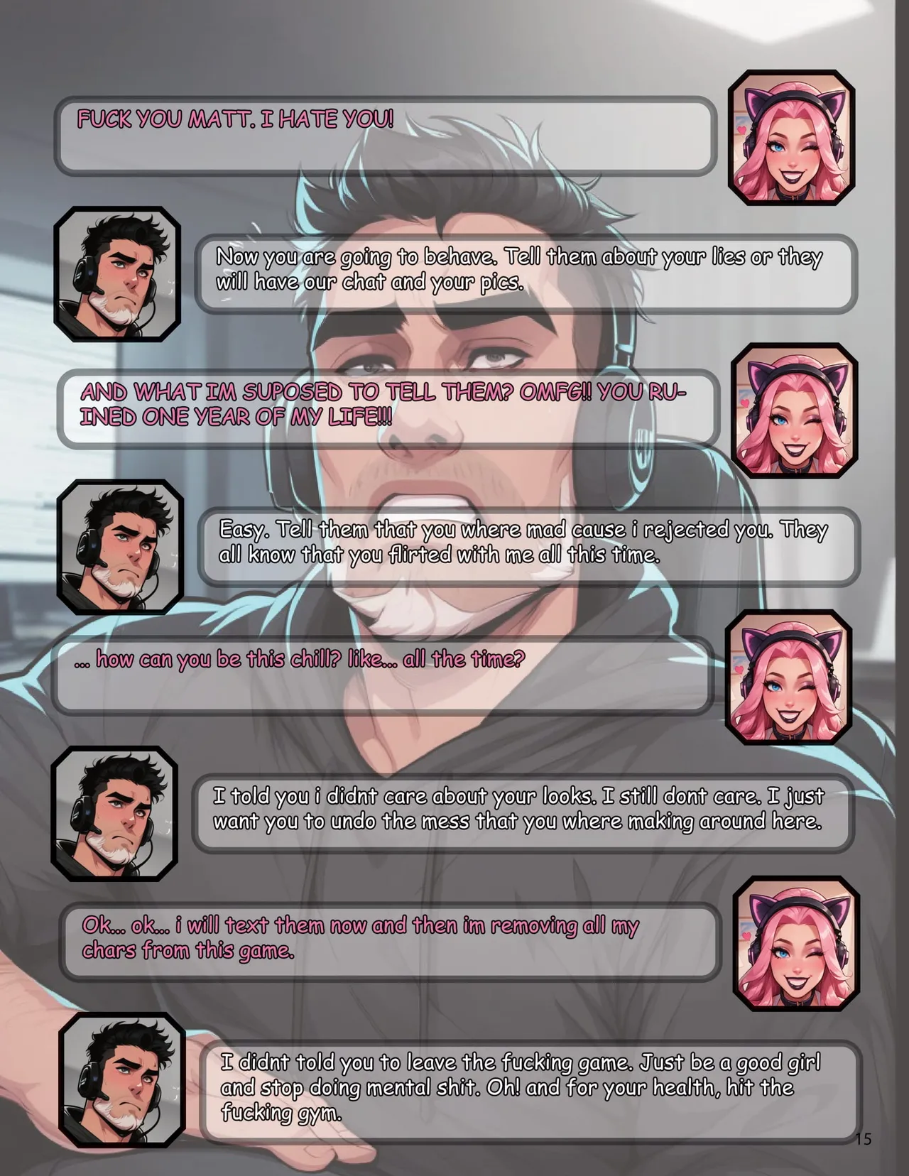 Kittensaur Origins - InstableUnicorn - AI generated page 15 - ai generated hentai manga - read online free